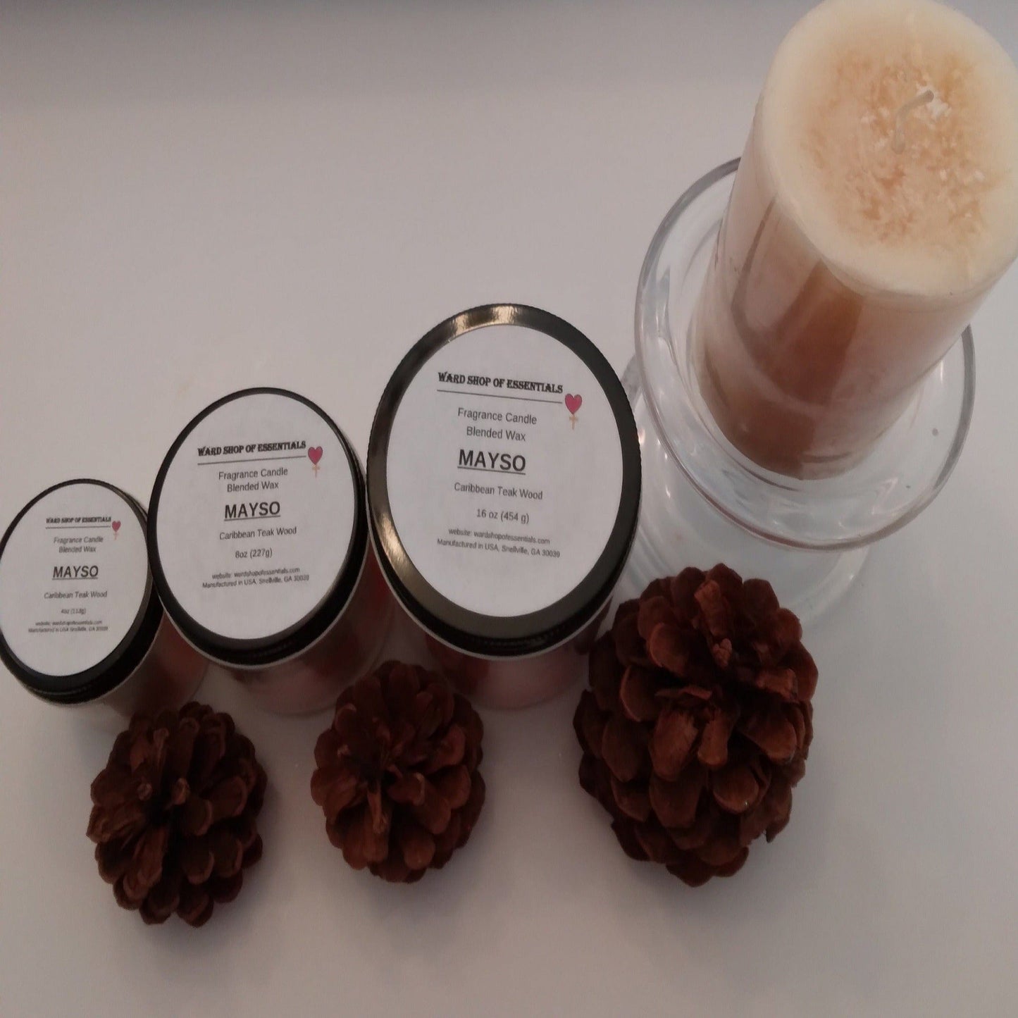 Mayso Fragrance Candle - Ward Shop Of Essentials
