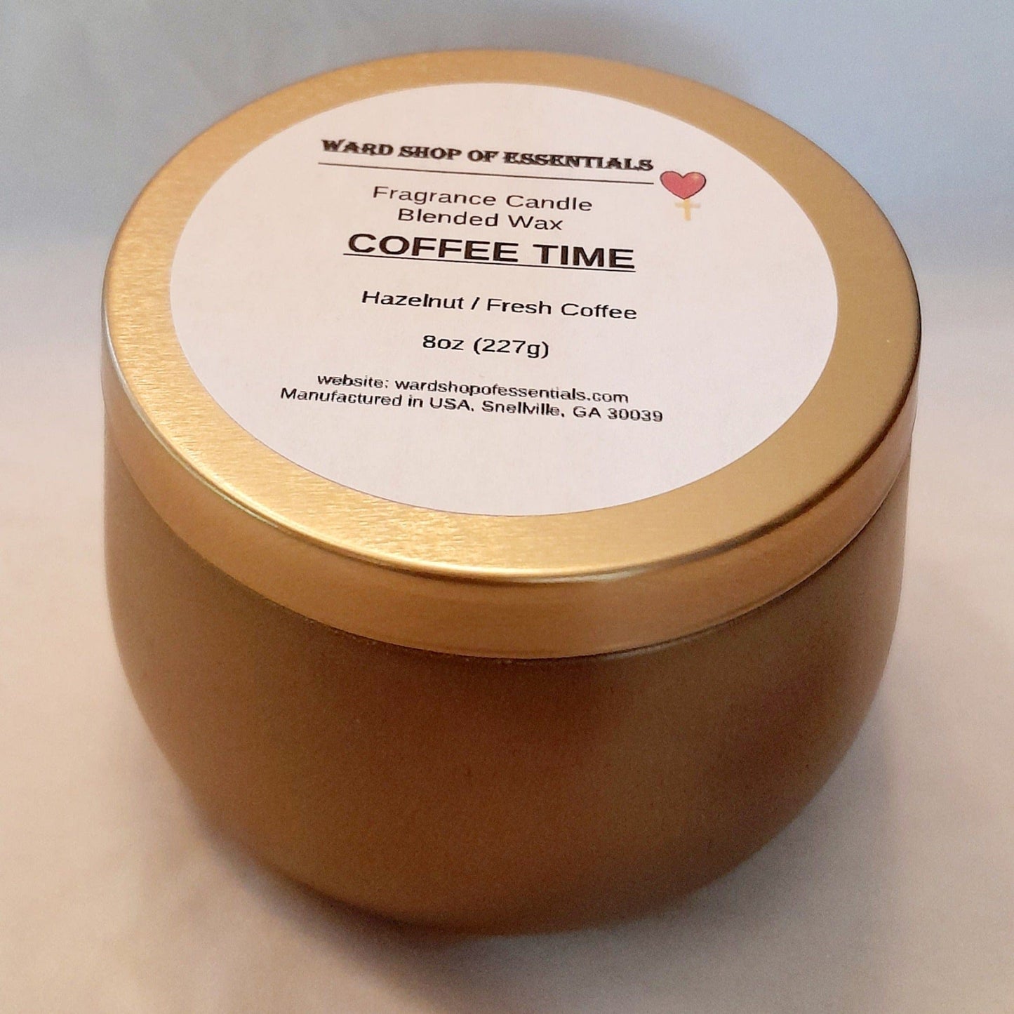Coffee Time Single Wick Candle