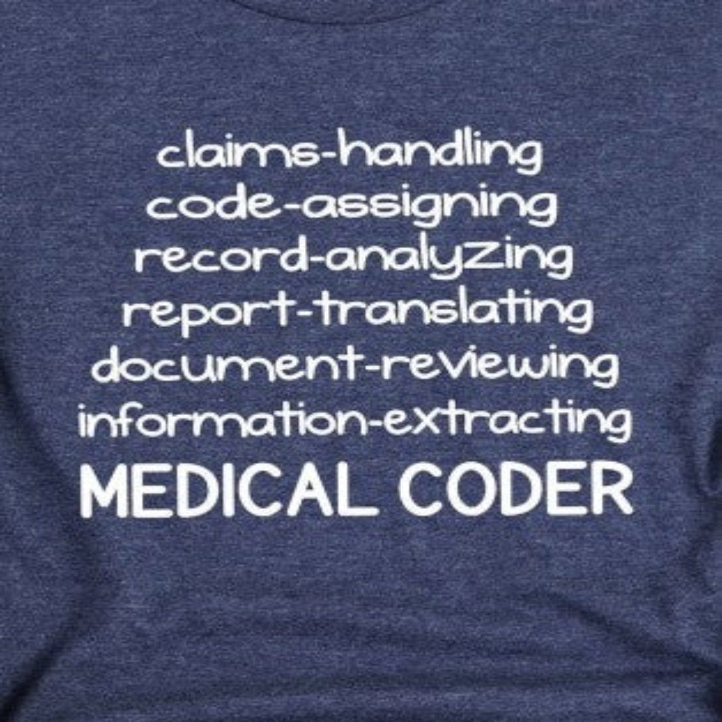 Meical Coder List T-Shirt