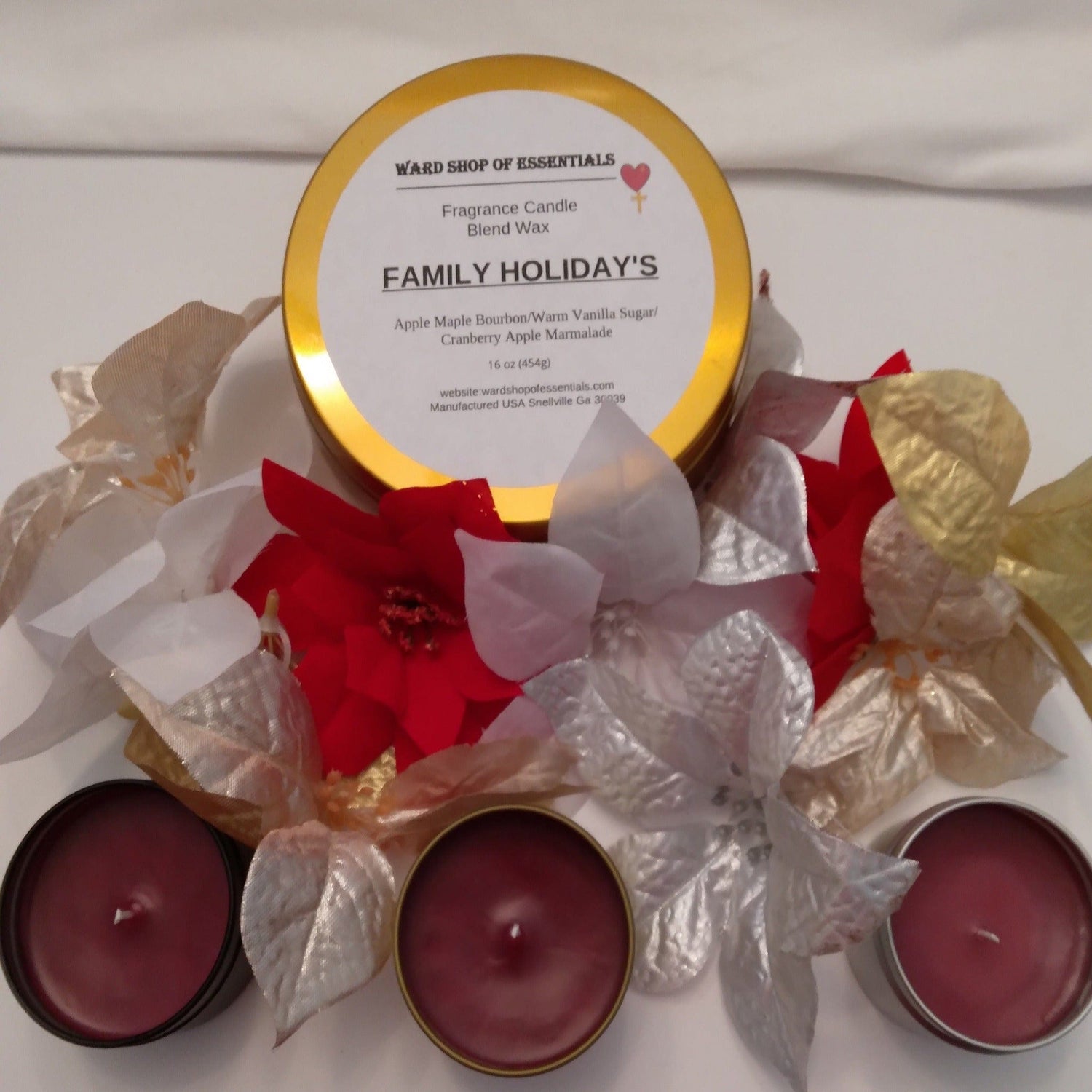 Family Holiday's Fragrance Candle - Ward Shop Of Essentials