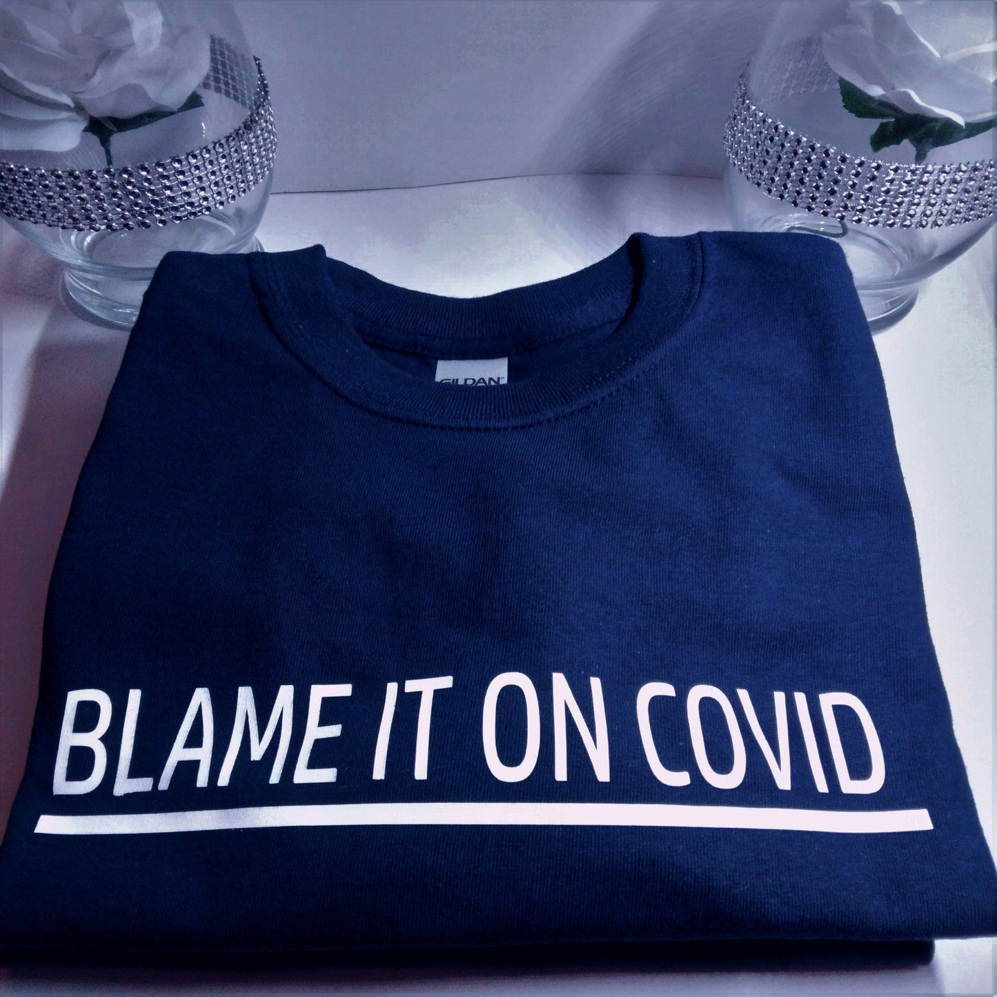 Blame It On COVID T-Shirt - Ward Shop Of Essentials