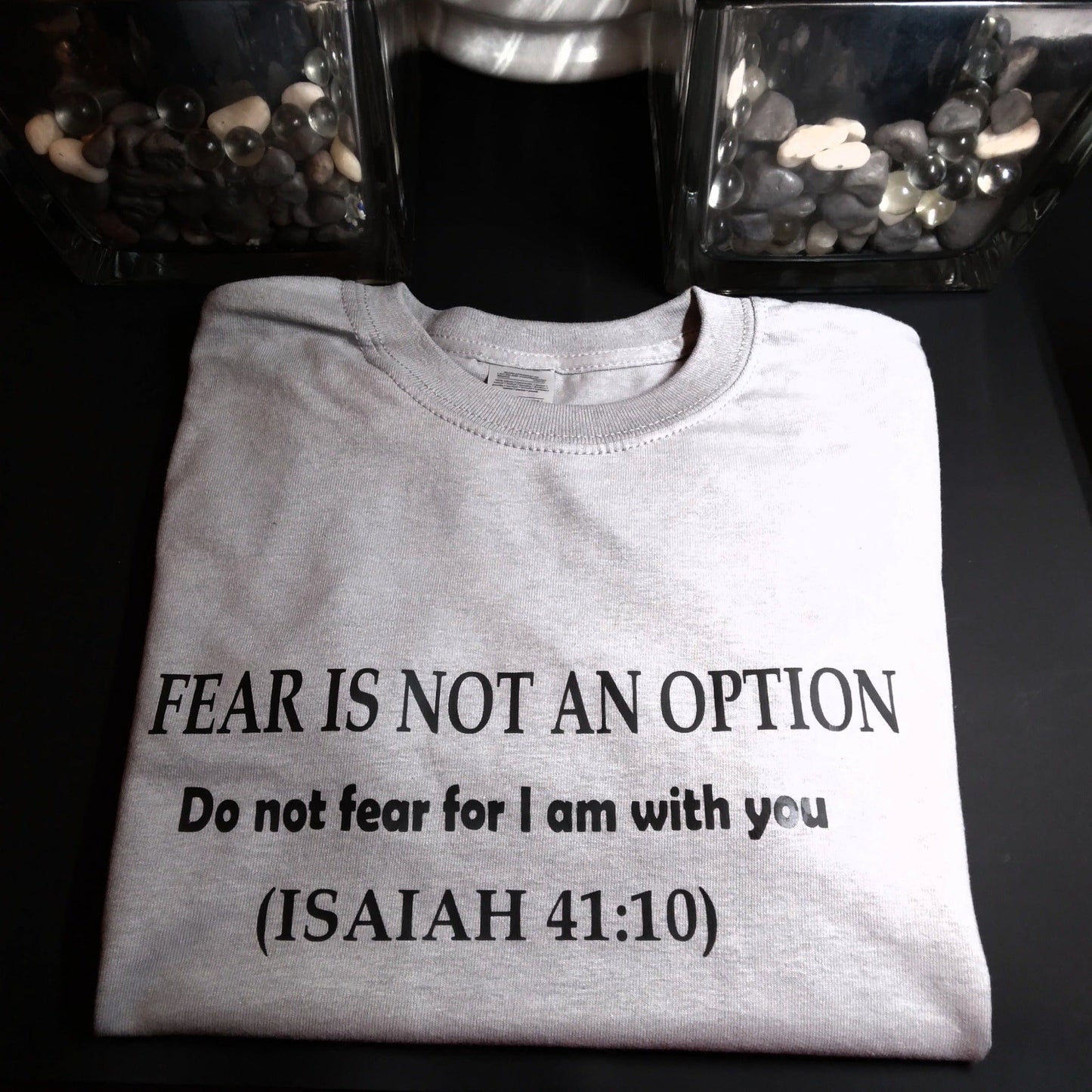 FEAR IS NOT AN OPTION T-Shirt - Ward Shop Of Essentials