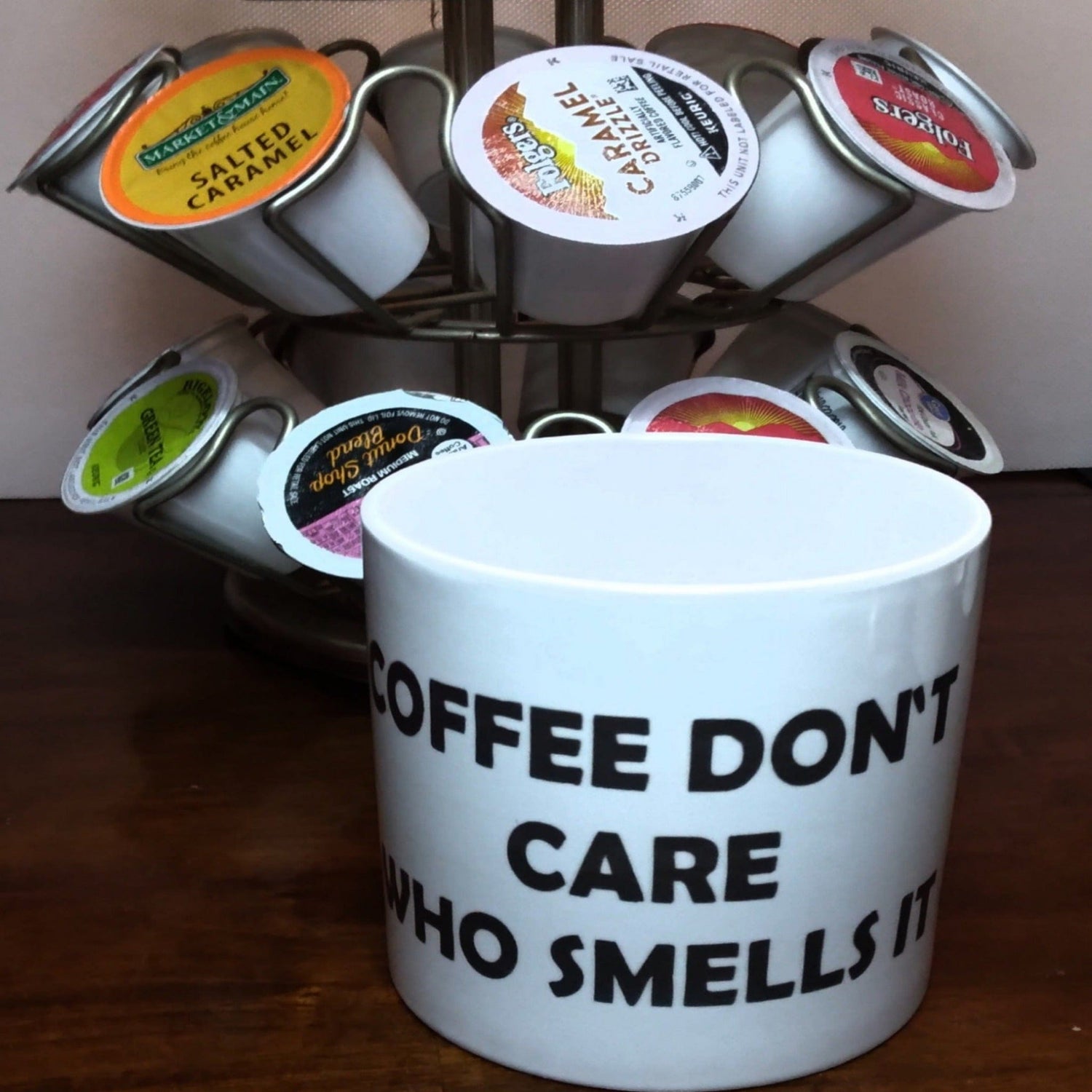 Coffee Don't Care Who Smells It Coffee Mug - Ward Shop Of Essentials