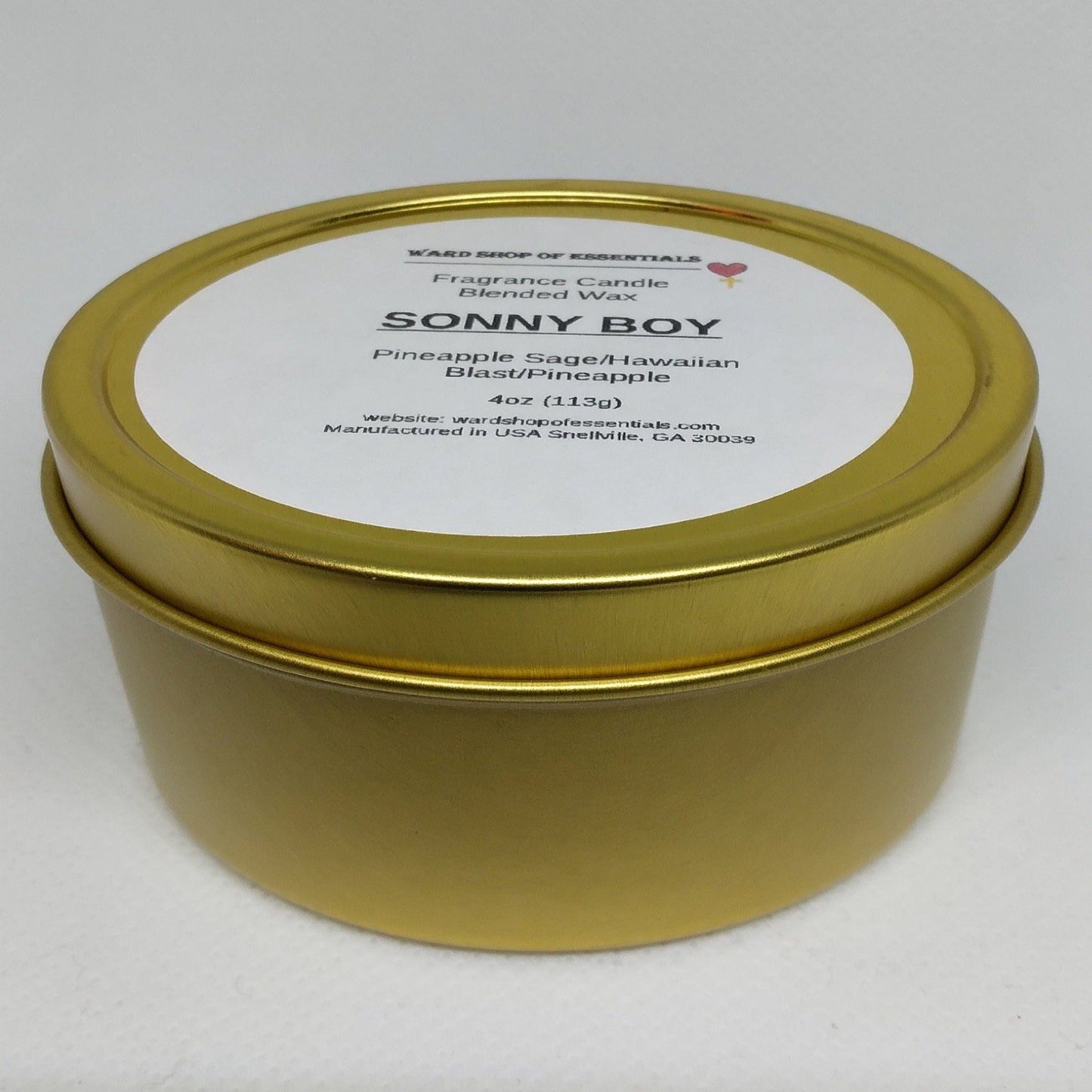 Sonny Boy Fragrance Candle - Ward Shop Of Essentials