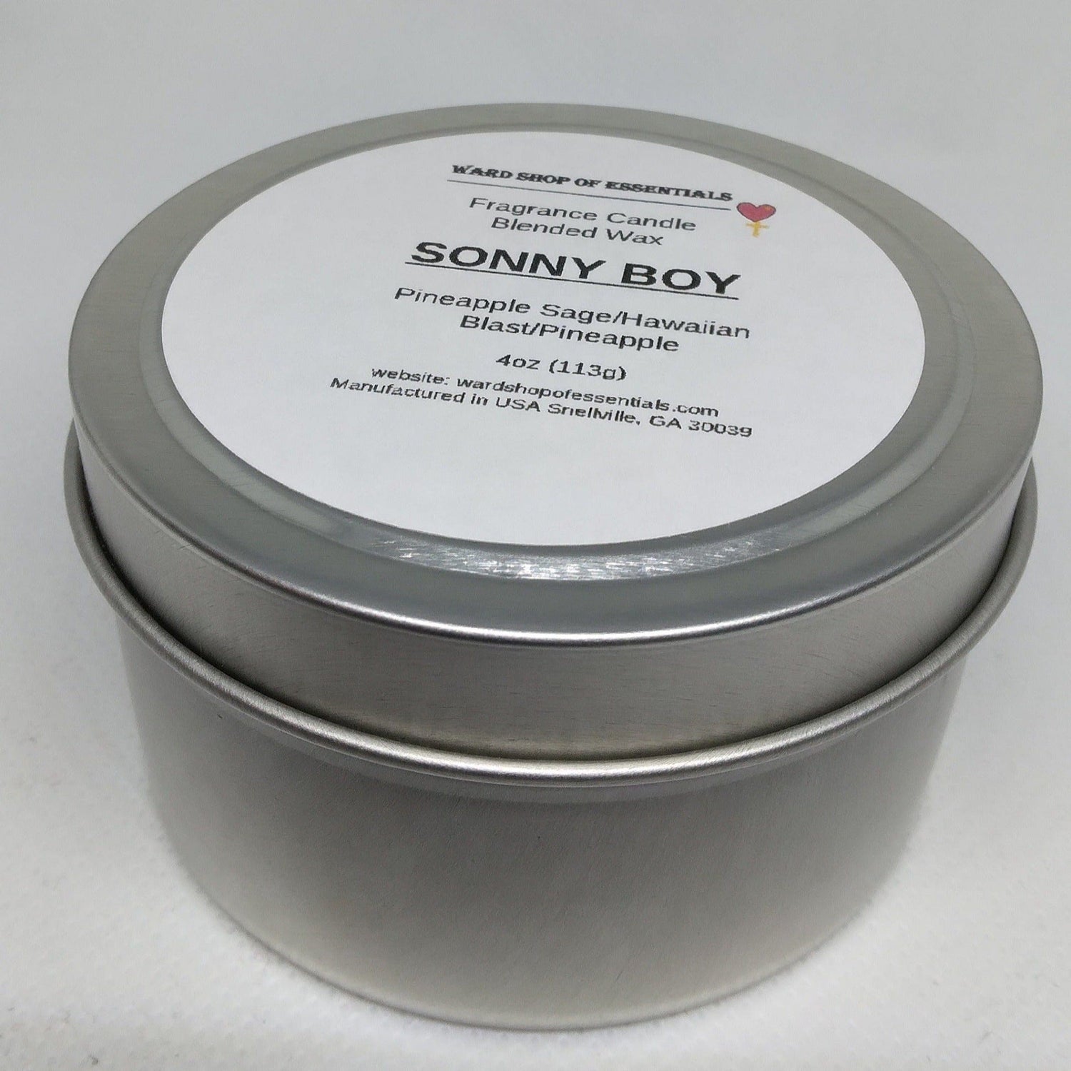 Sonny Boy Fragrance Candle - Ward Shop Of Essentials