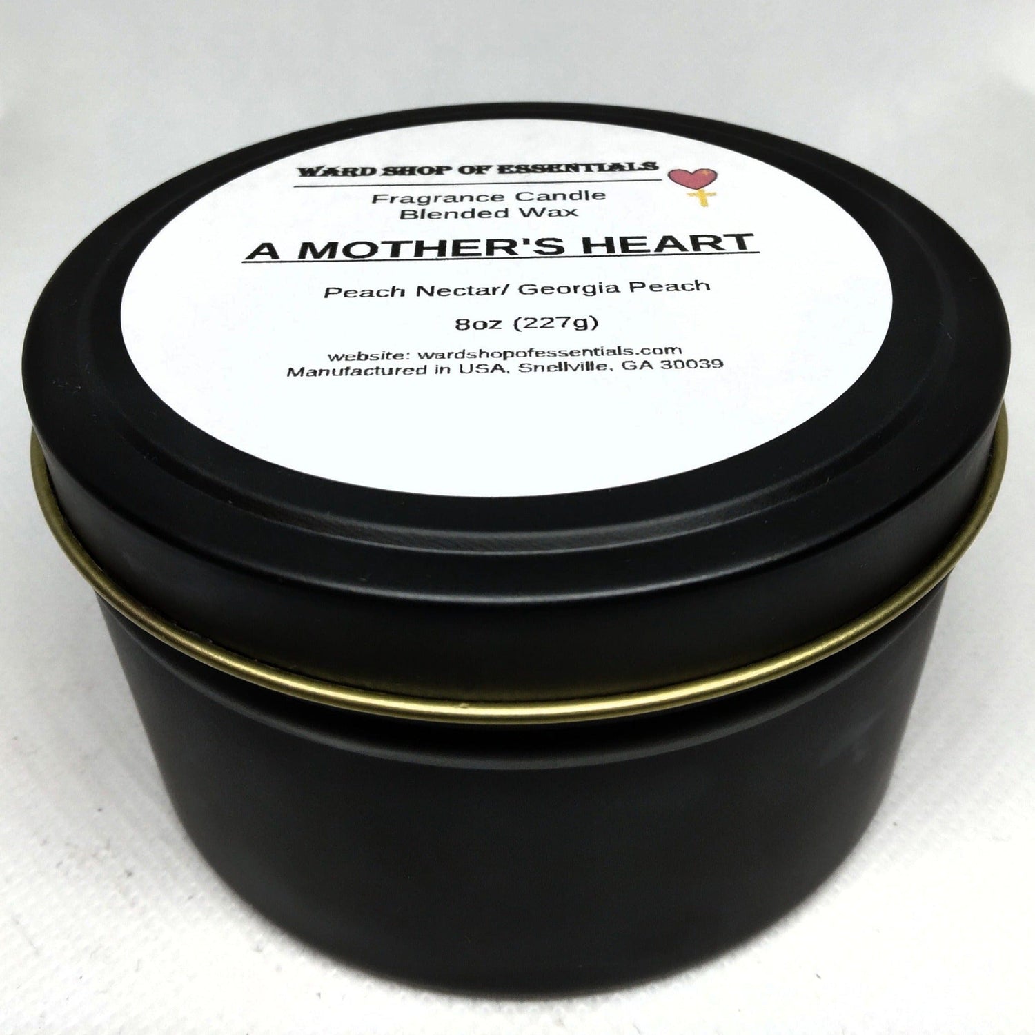 A Mother's Heart Single Wick Candle - Ward Shop Of Essentials