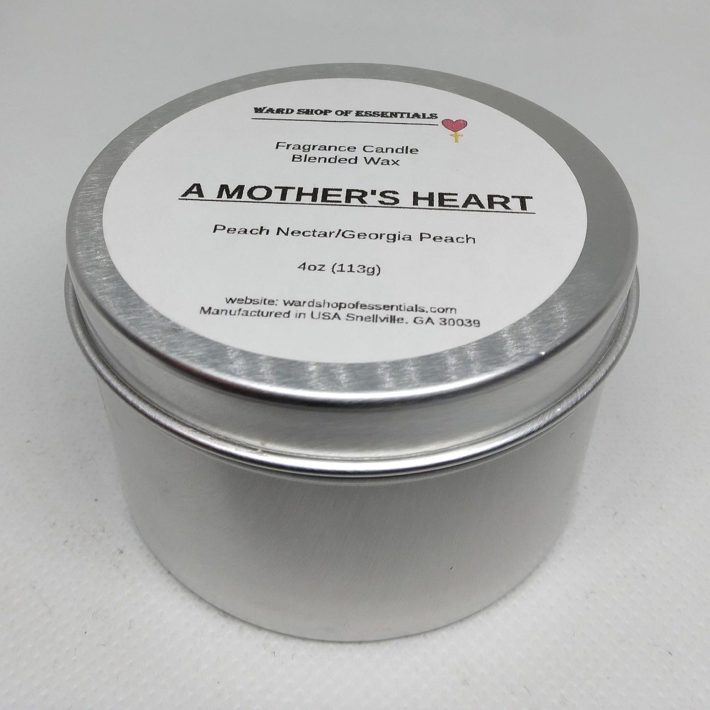 A Mother's Heart Single Wick Candle - Ward Shop Of Essentials