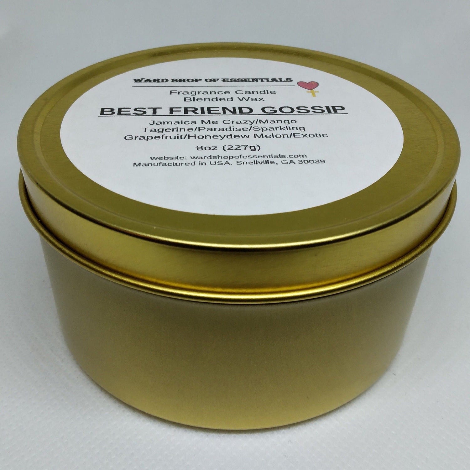 Best Friend Gossip Fragrance Candle - Ward Shop Of Essentials