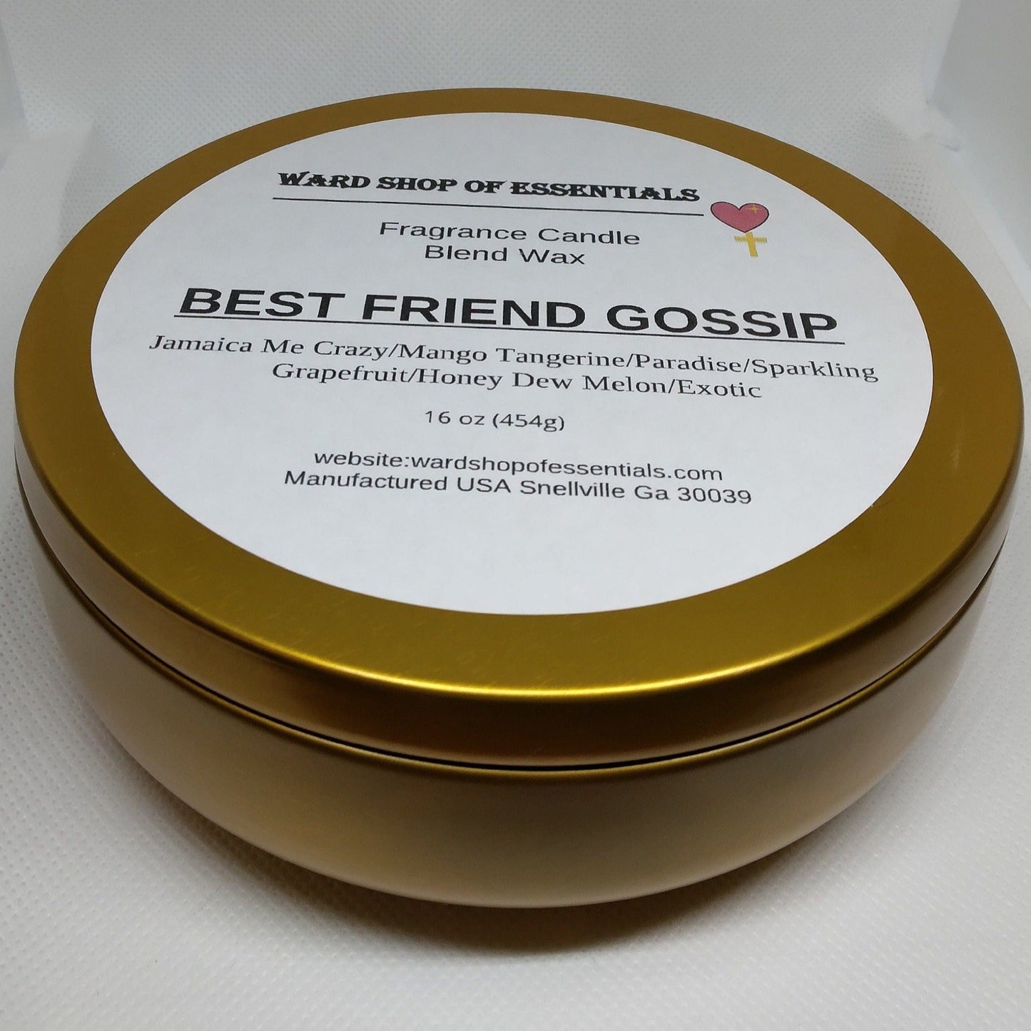 Best Friend Gossip Fragrance Candle - Ward Shop Of Essentials