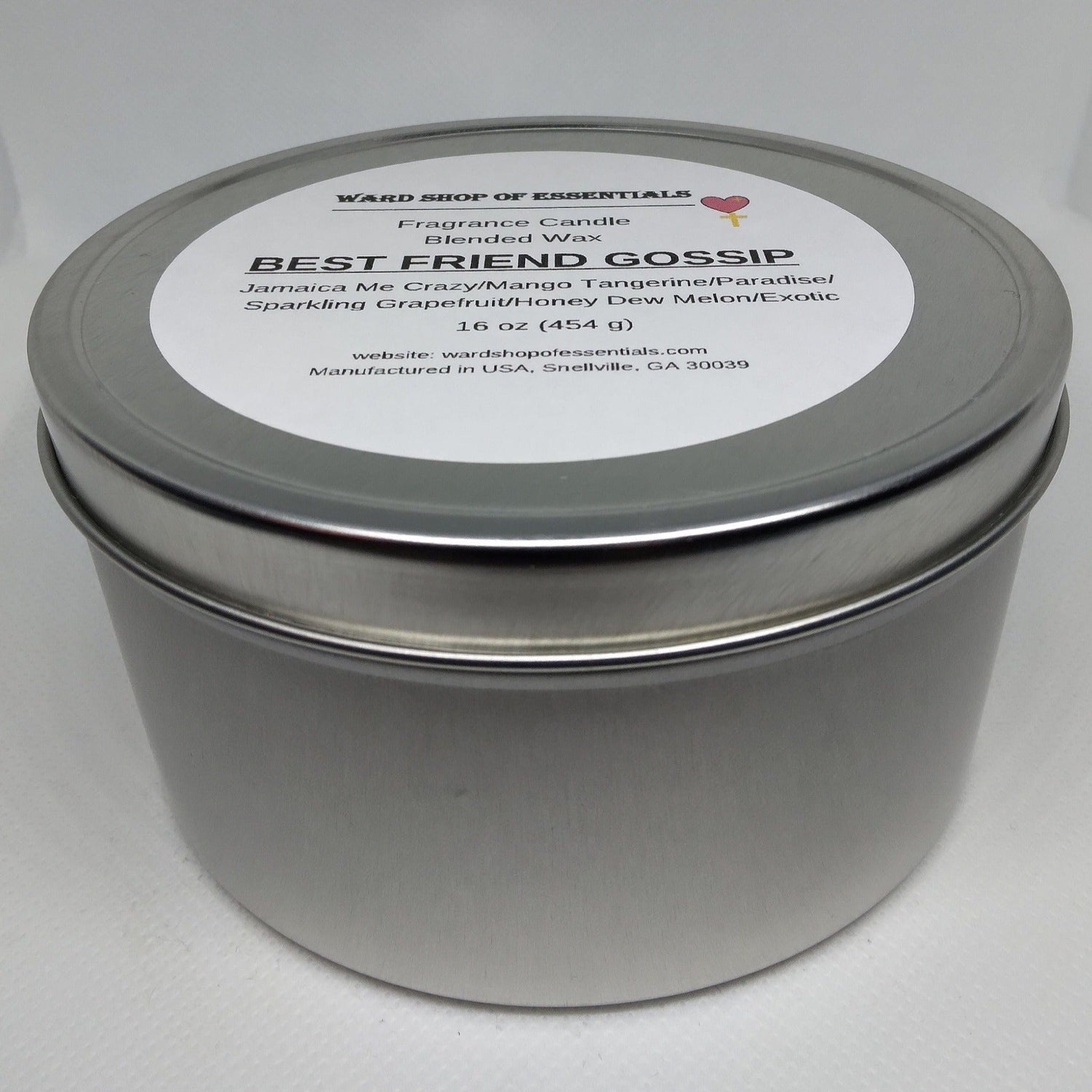 Best Friend Gossip Fragrance Candle - Ward Shop Of Essentials