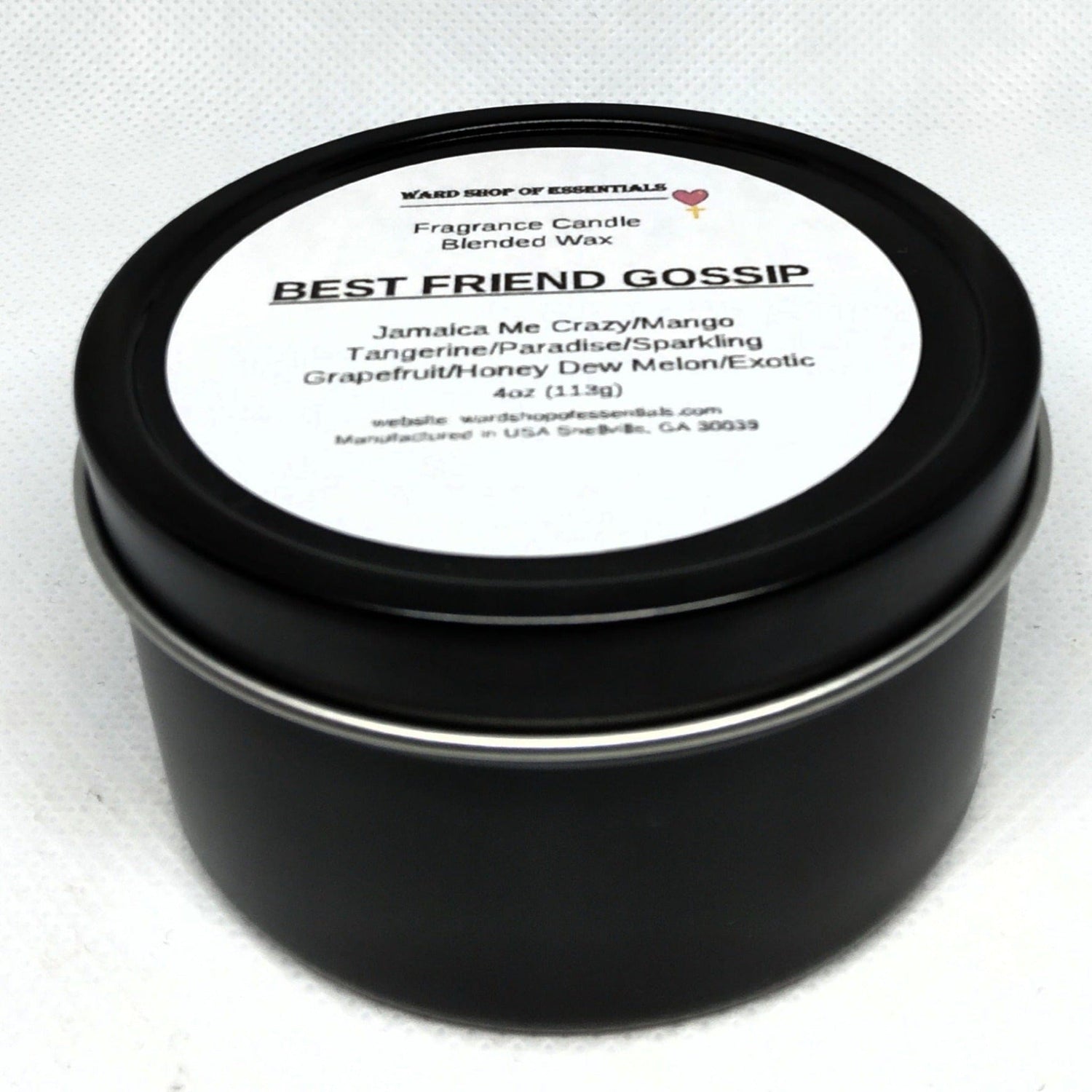 Best Friend Gossip Fragrance Candle - Ward Shop Of Essentials