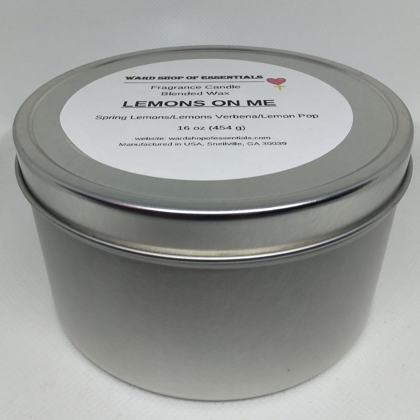 Lemons On Me Fragrance Candle - Ward Shop Of Essentials