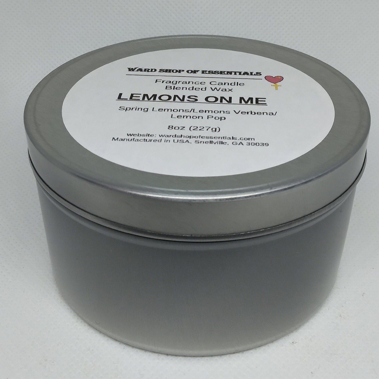 Lemons On Me Fragrance Candle - Ward Shop Of Essentials