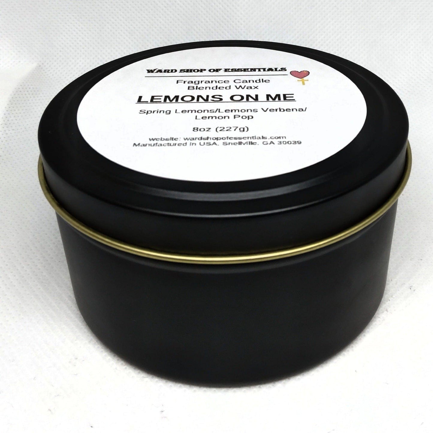 Lemons On Me Fragrance Candle - Ward Shop Of Essentials