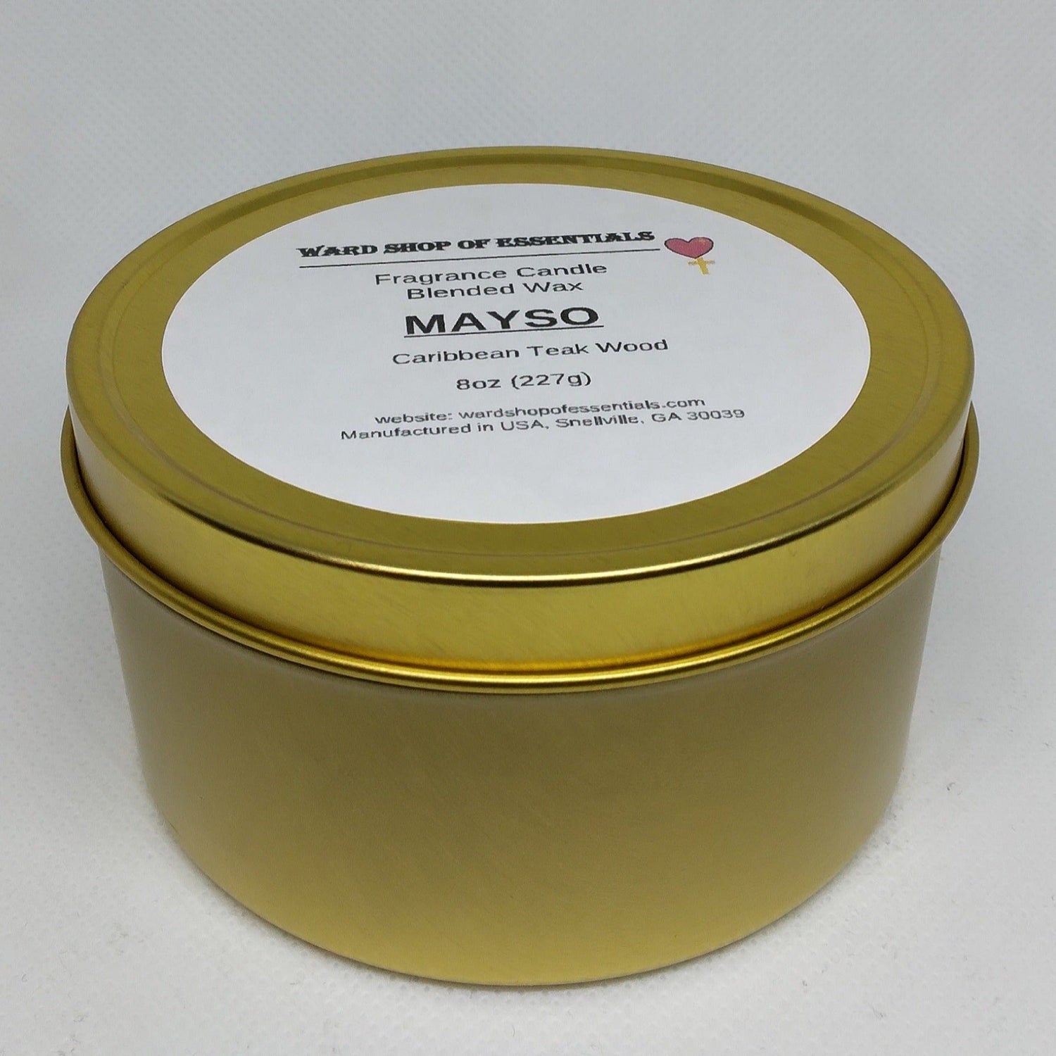 Mayso Single Wick Candle - Ward Shop Of Essentials