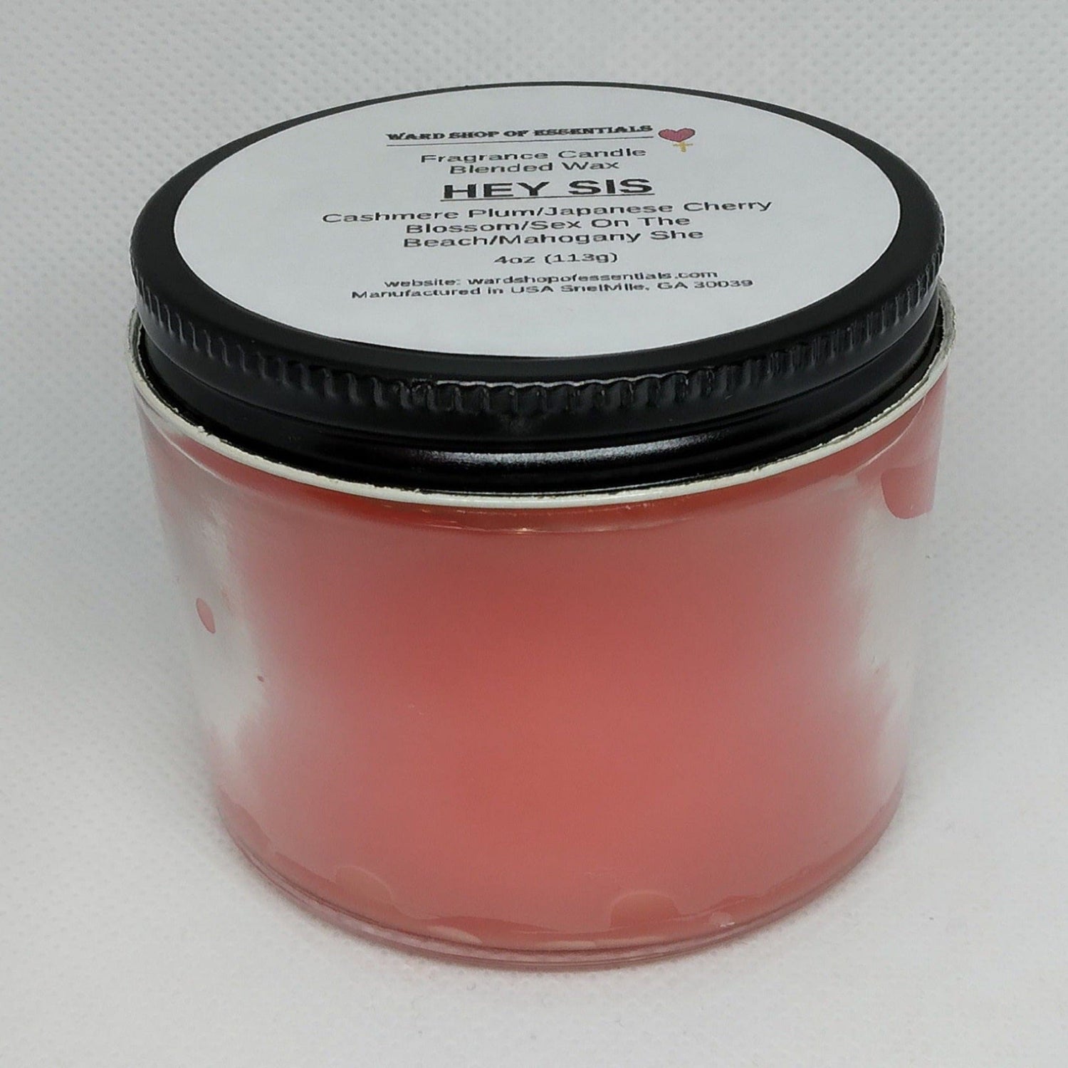 Hey Sis 2 Wick Candle - Ward Shop Of Essentials