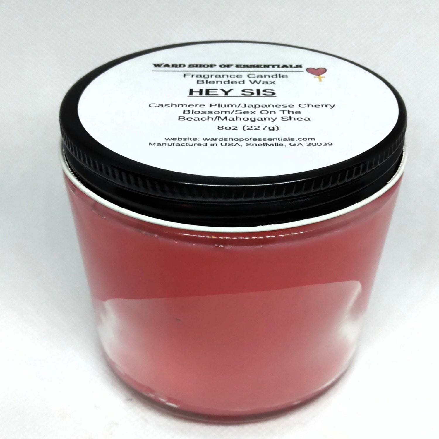 Hey Sis Fragrance Candle - Ward Shop Of Essentials