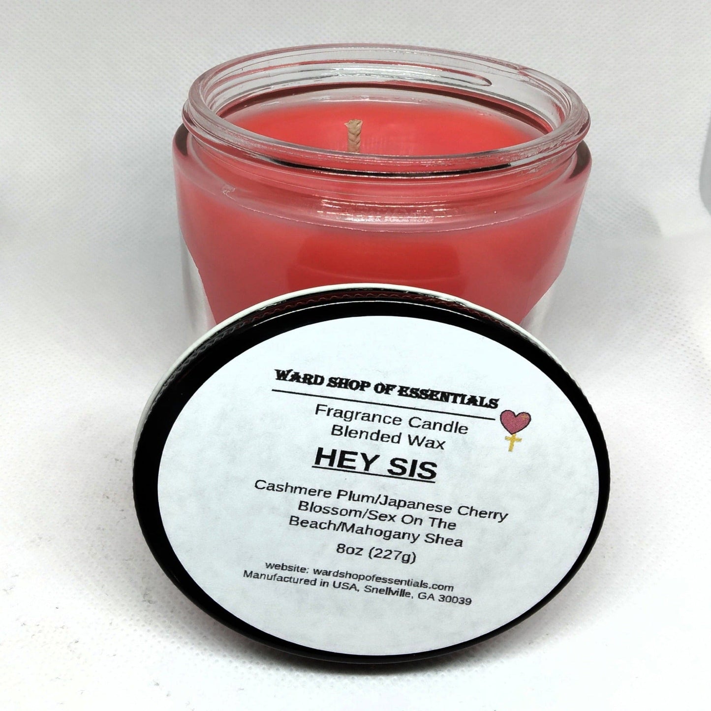 Hey Sis Fragrance Candle - Ward Shop Of Essentials