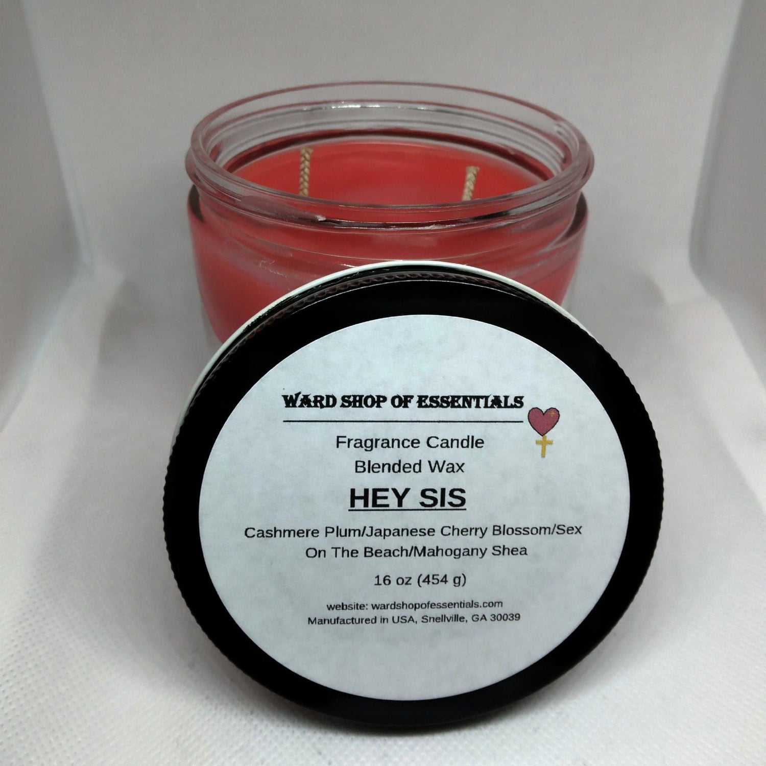 Hey Sis Fragrance Candle - Ward Shop Of Essentials