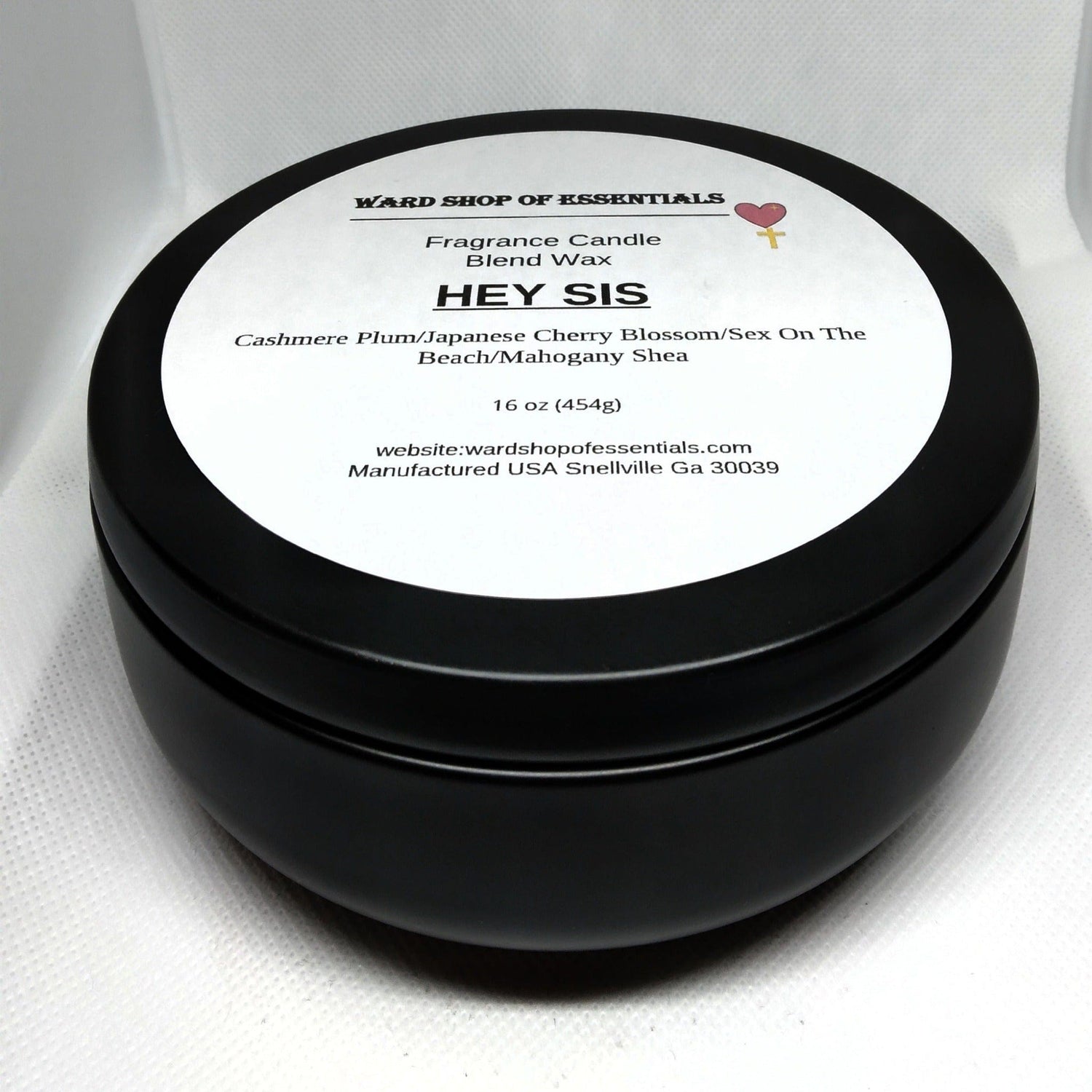 Hey Sis Fragrance Candle - Ward Shop Of Essentials