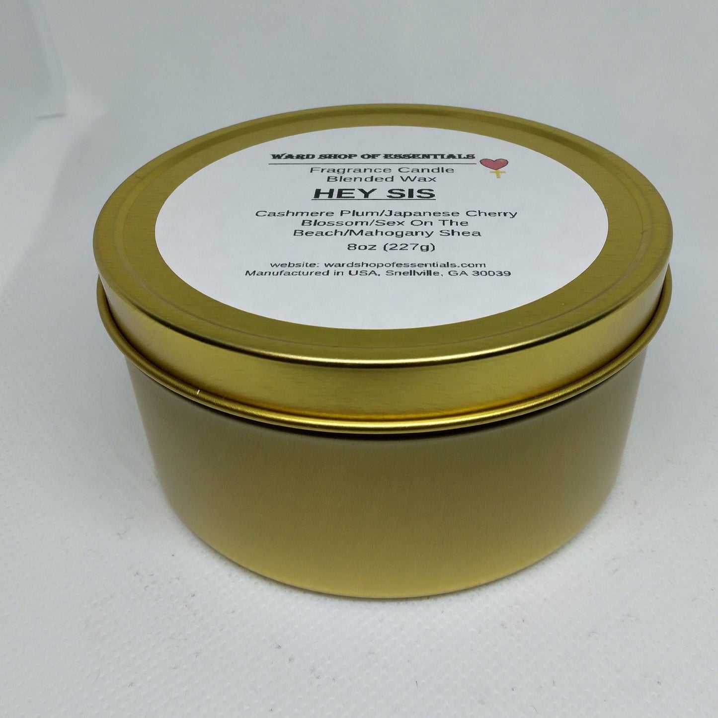 Hey Sis Fragrance Candle - Ward Shop Of Essentials