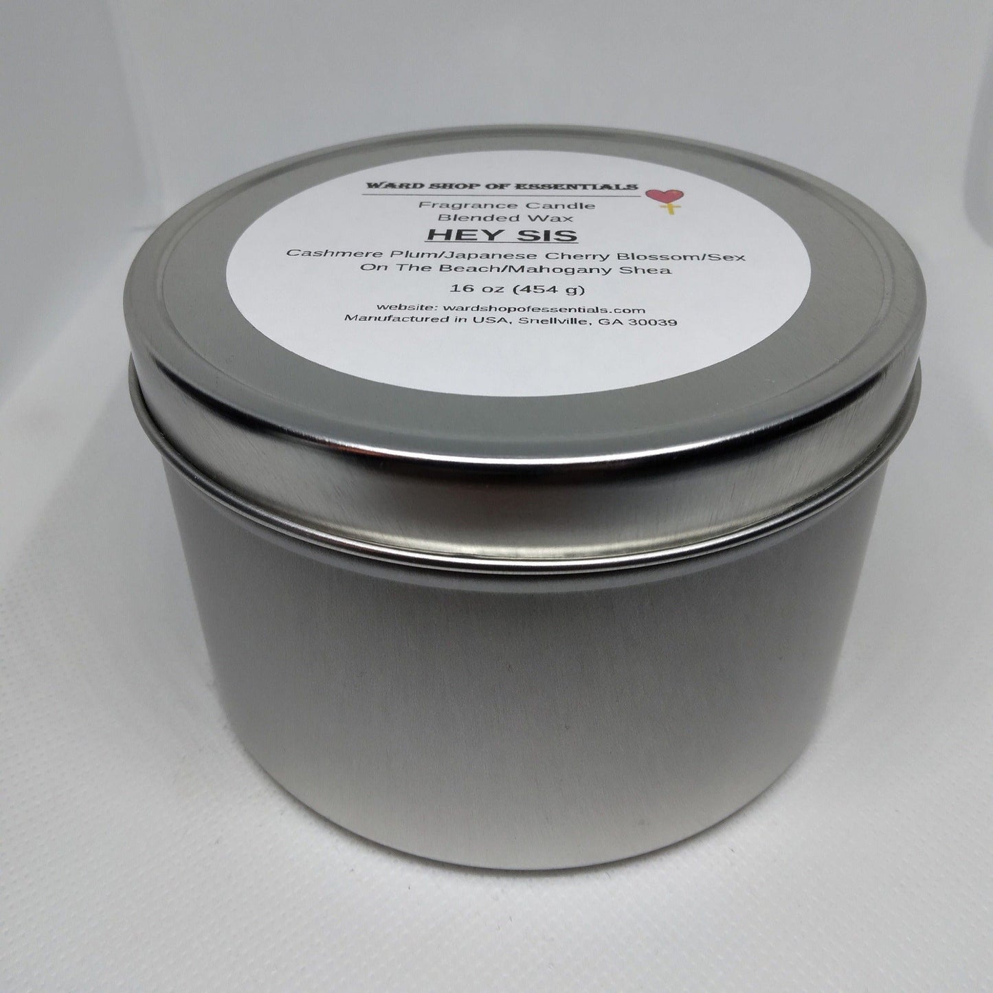 Hey Sis Fragrance Candle - Ward Shop Of Essentials