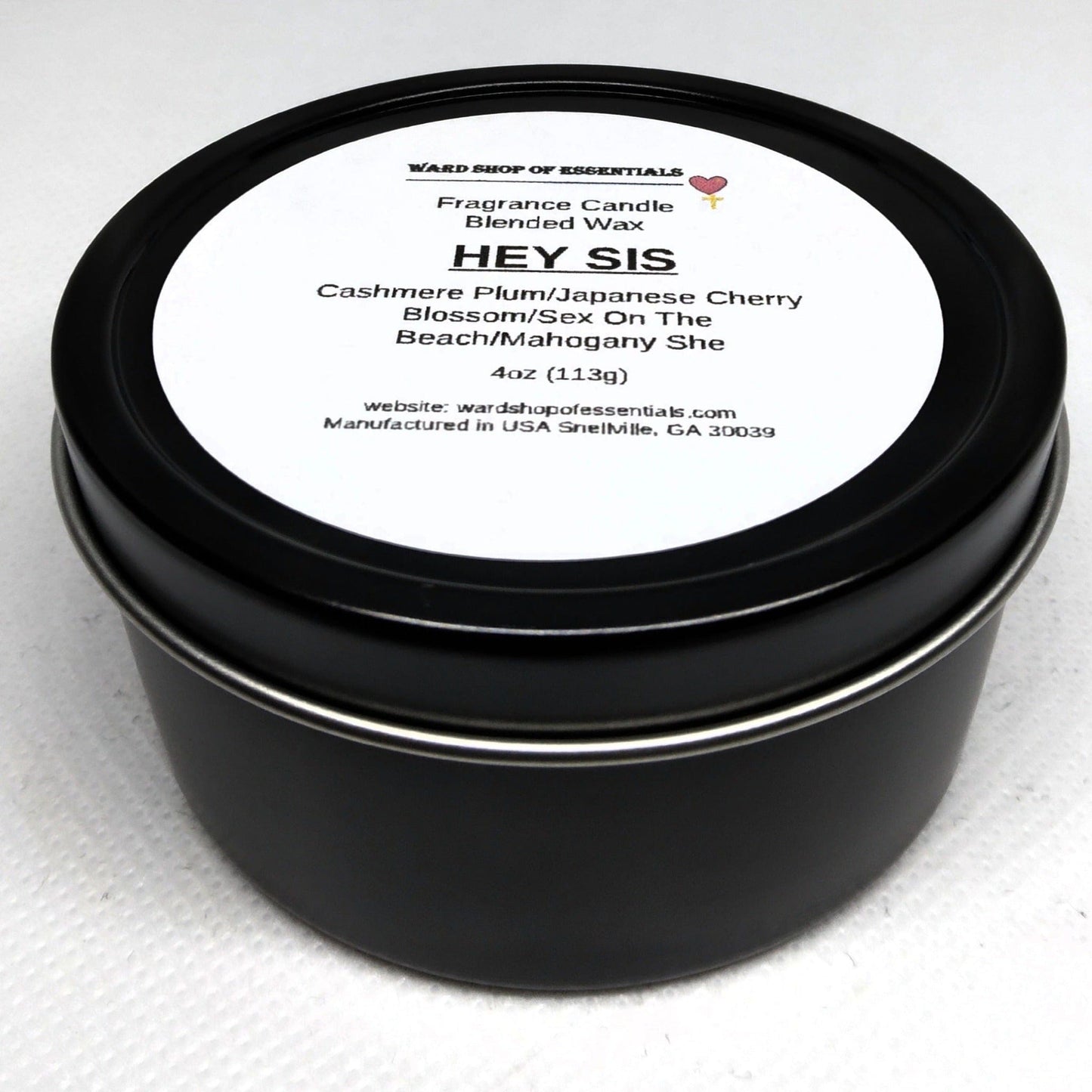 Hey Sis Fragrance Candle - Ward Shop Of Essentials