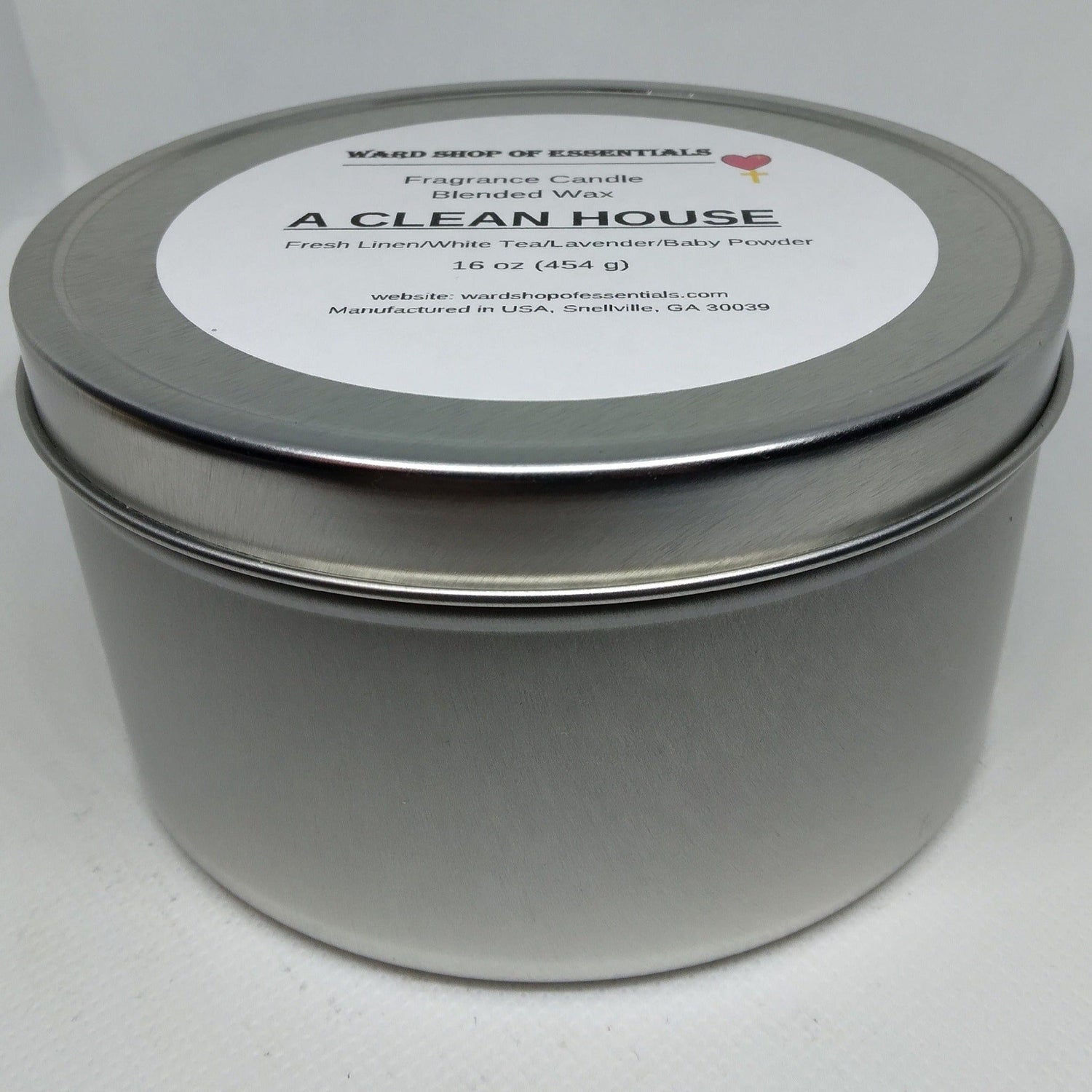 A Clean House Fragrance  Candle - Ward Shop Of Essentials