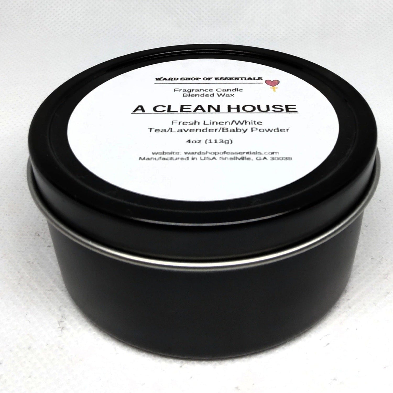 A Clean House Fragrance  Candle - Ward Shop Of Essentials