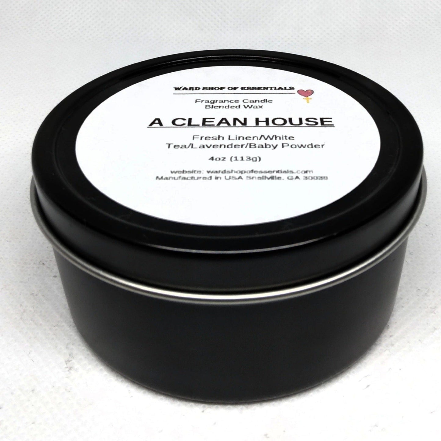 A Clean House Single Wick Candle - Ward Shop Of Essentials