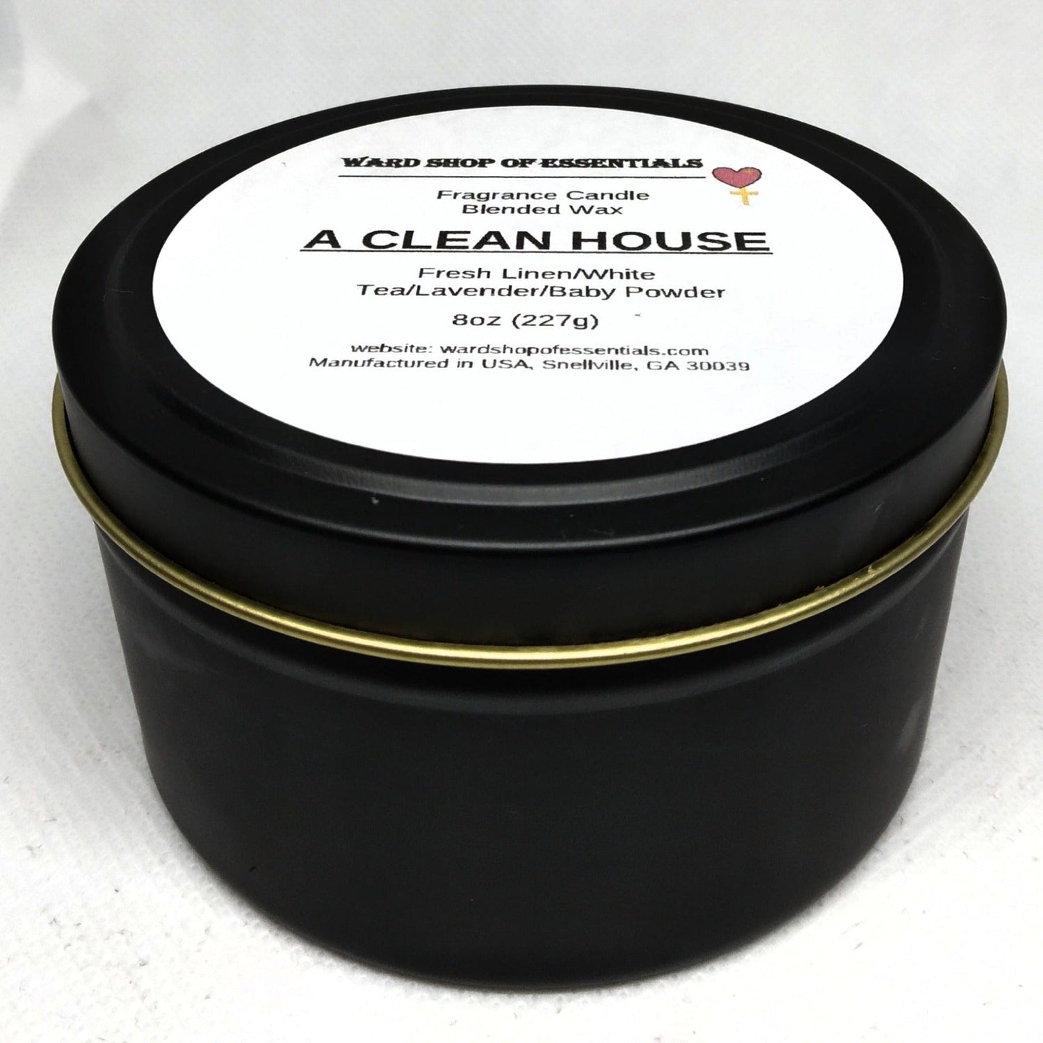 A Clean House Fragrance  Candle - Ward Shop Of Essentials