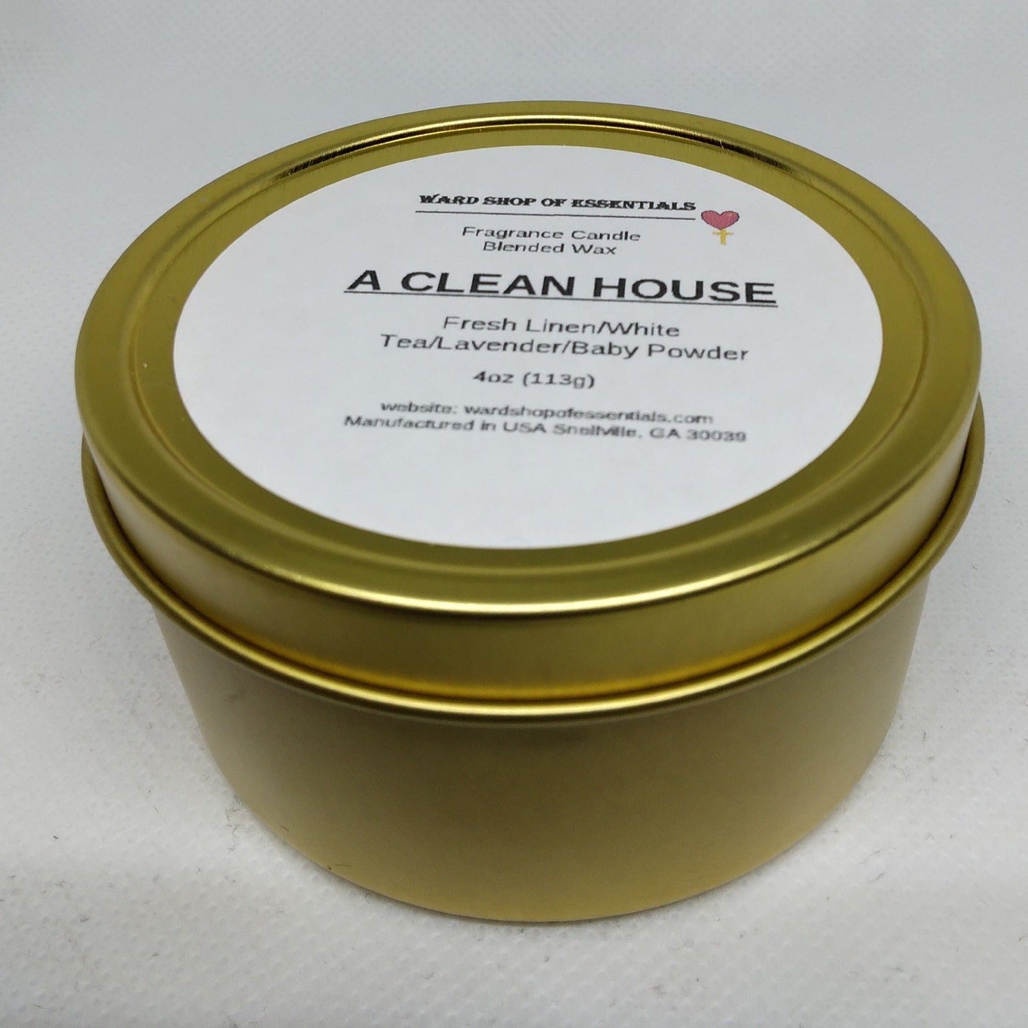 A Clean House Fragrance  Candle - Ward Shop Of Essentials