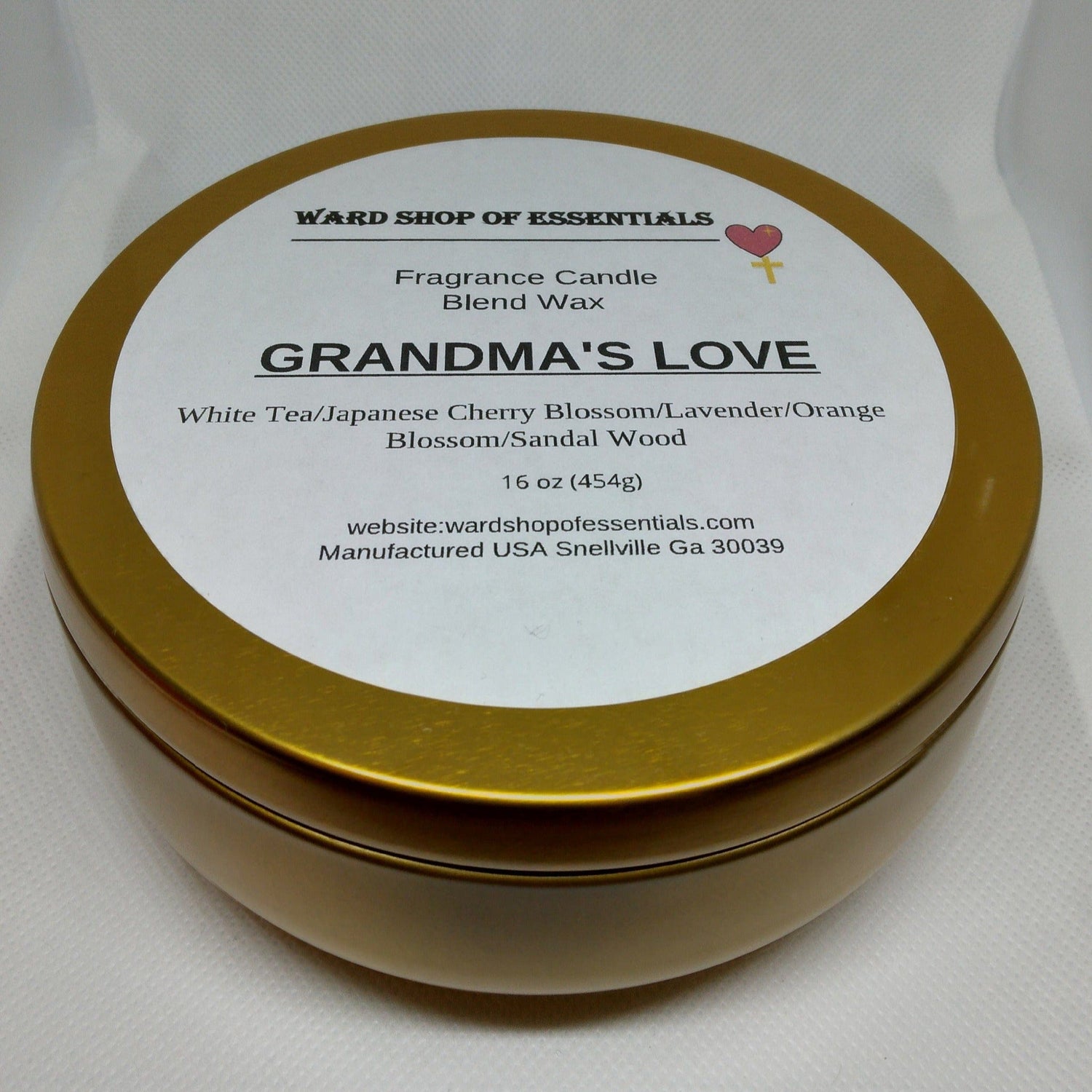 Grandma's Love Fragrance Candle - Ward Shop Of Essentials