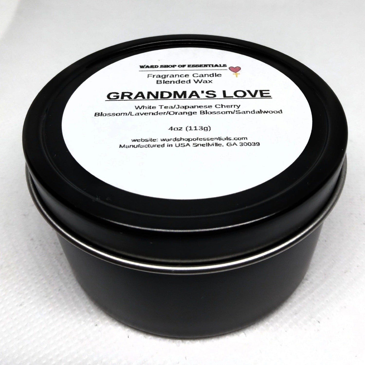 Grandma's Love Fragrance Candle - Ward Shop Of Essentials