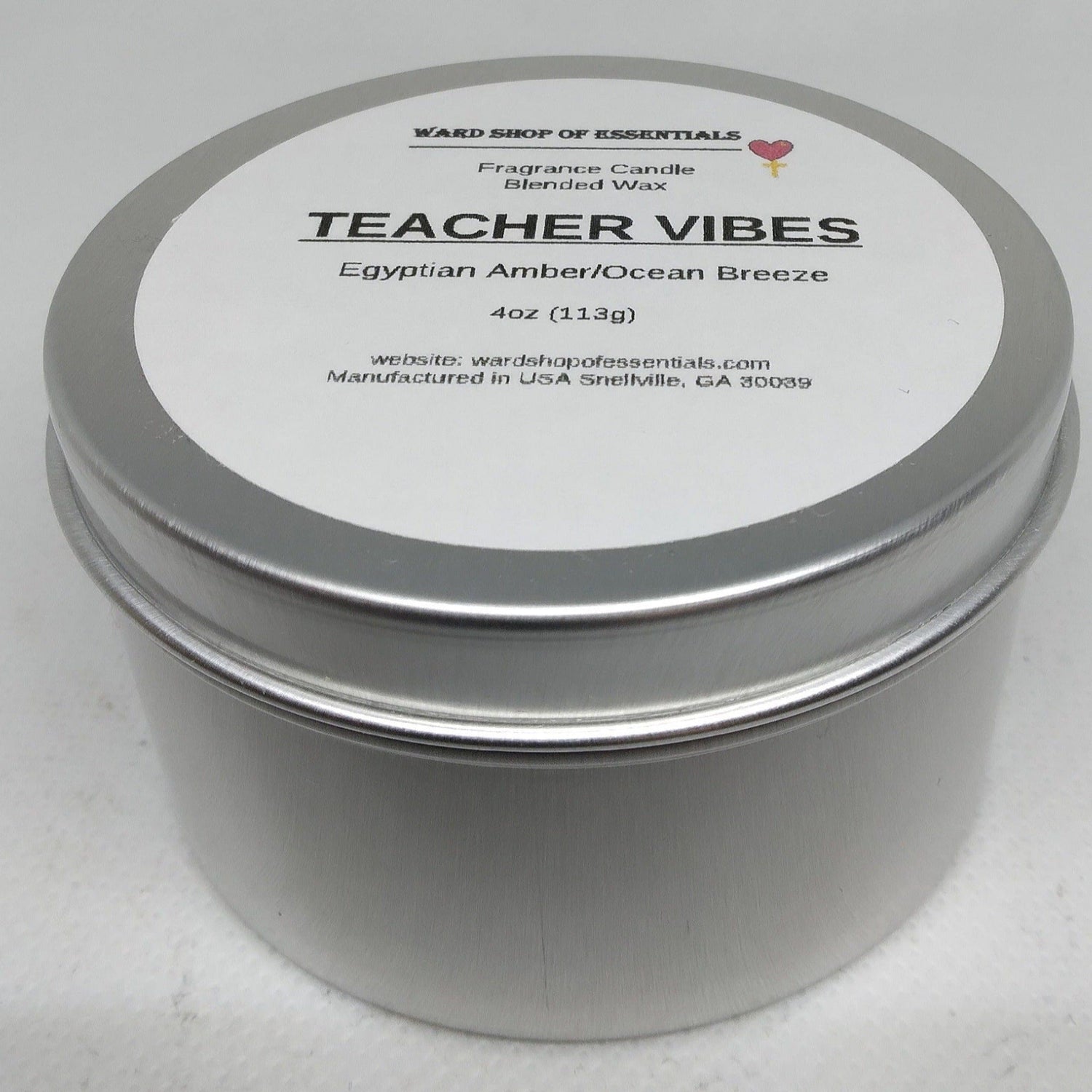 Teacher Vibes Fragrance Candle - Ward Shop Of Essentials