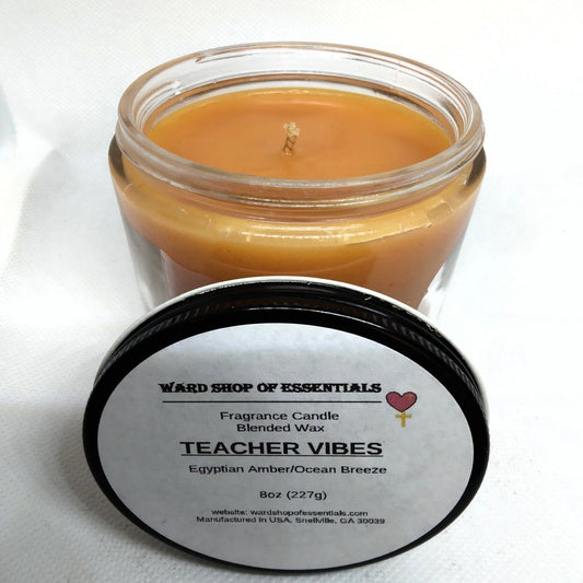 Teacher Vibes Fragrance Candle - Ward Shop Of Essentials