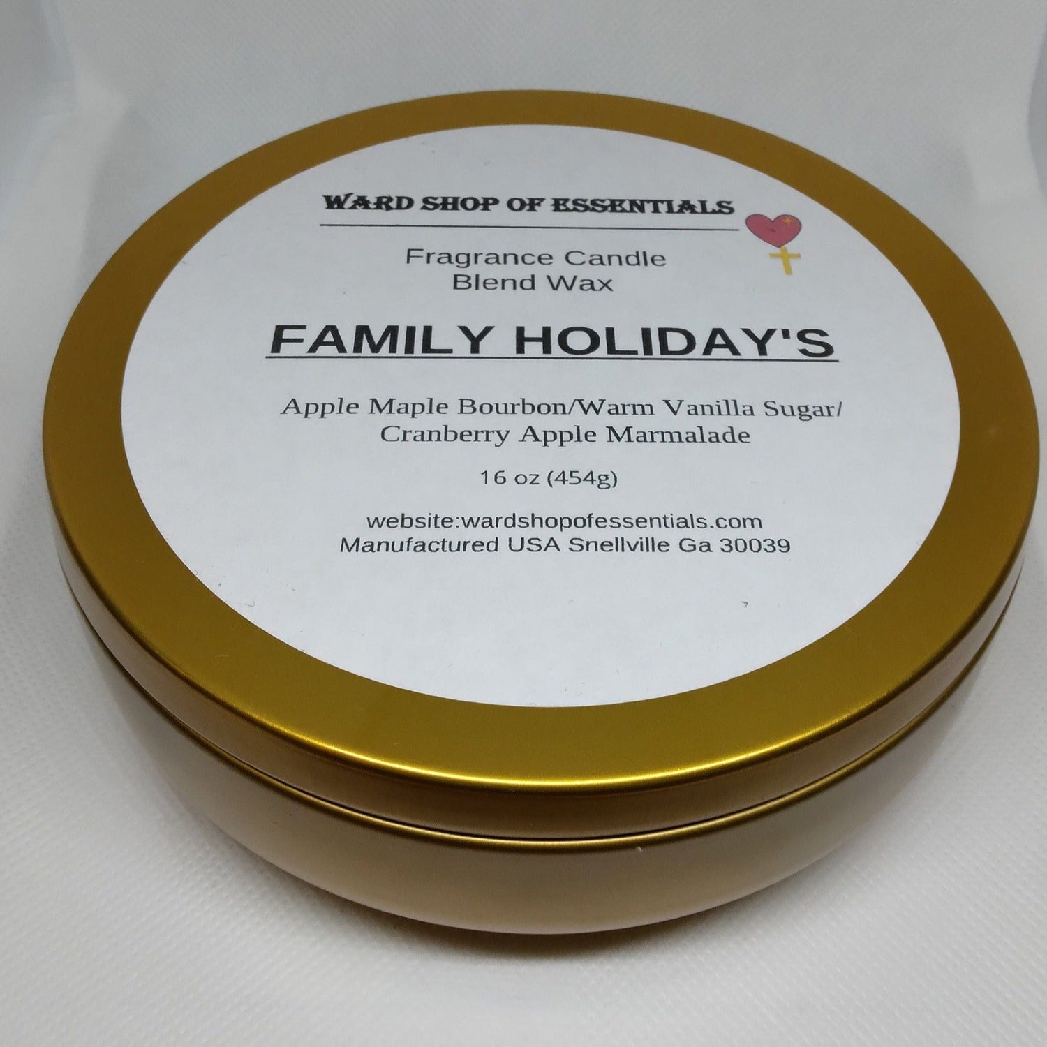 Family Holiday's Fragrance Candle - Ward Shop Of Essentials