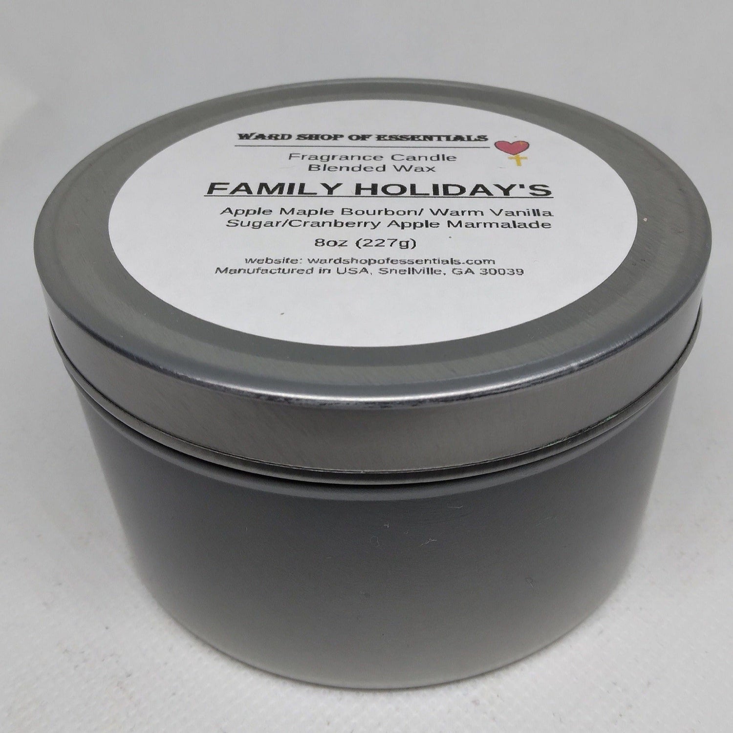 Family Holiday's Fragrance Candle - Ward Shop Of Essentials