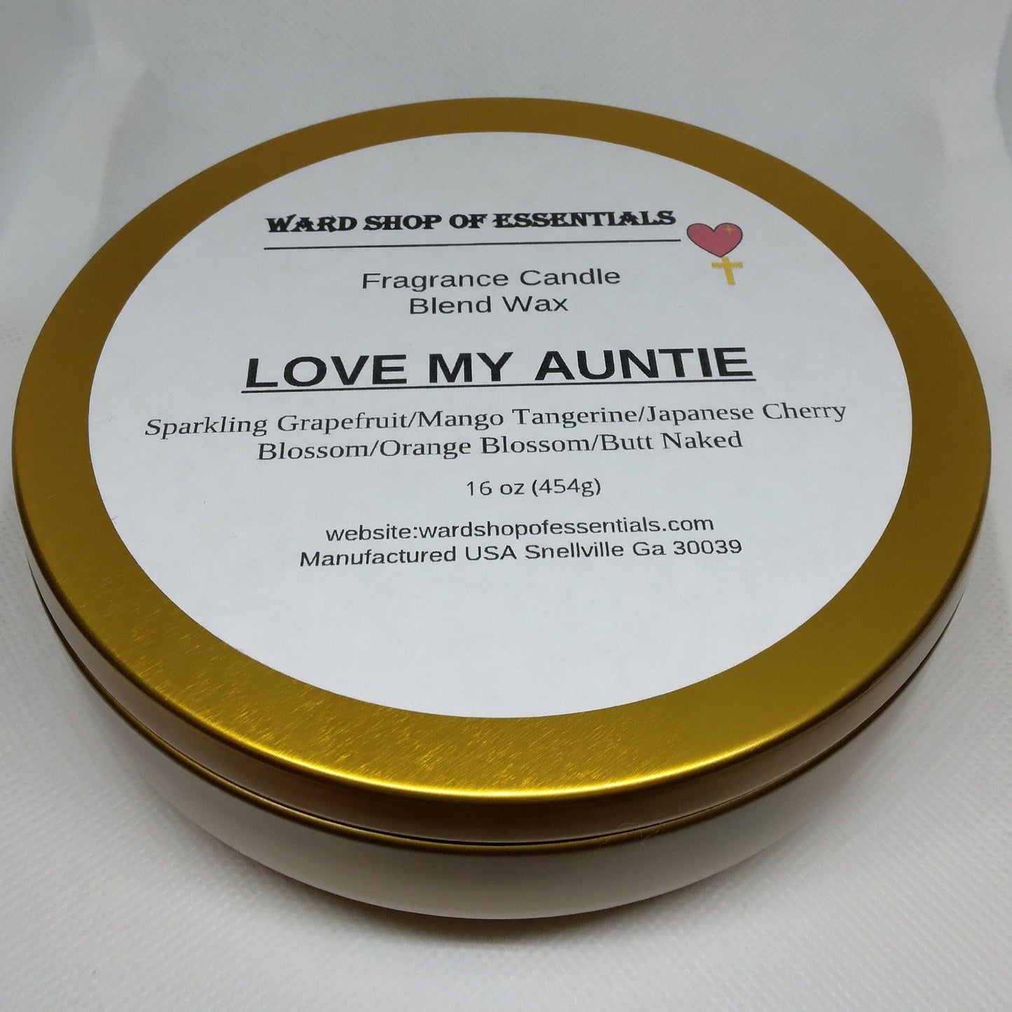 Love My Auntie Fragrance Candle - Ward Shop Of Essentials