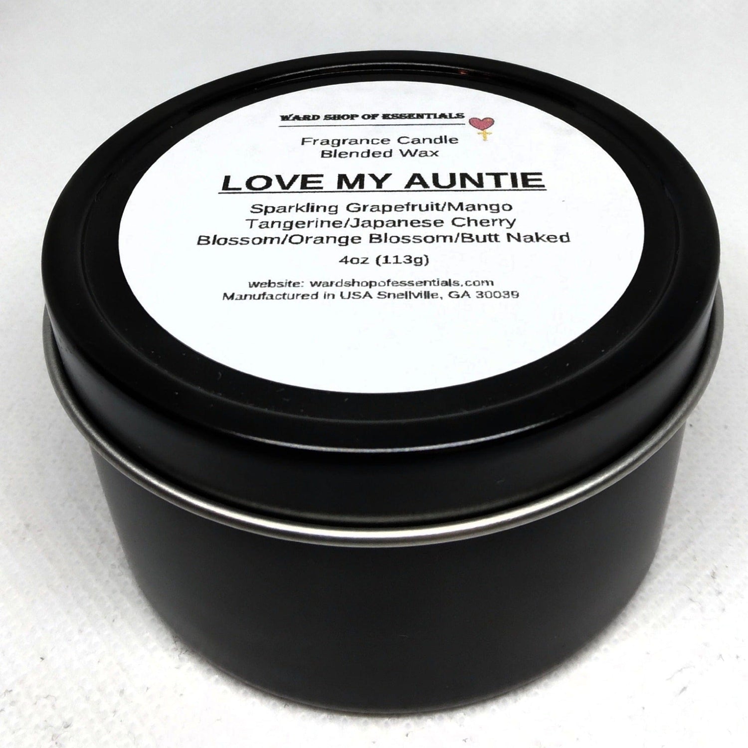 Love My Auntie Fragrance Candle - Ward Shop Of Essentials