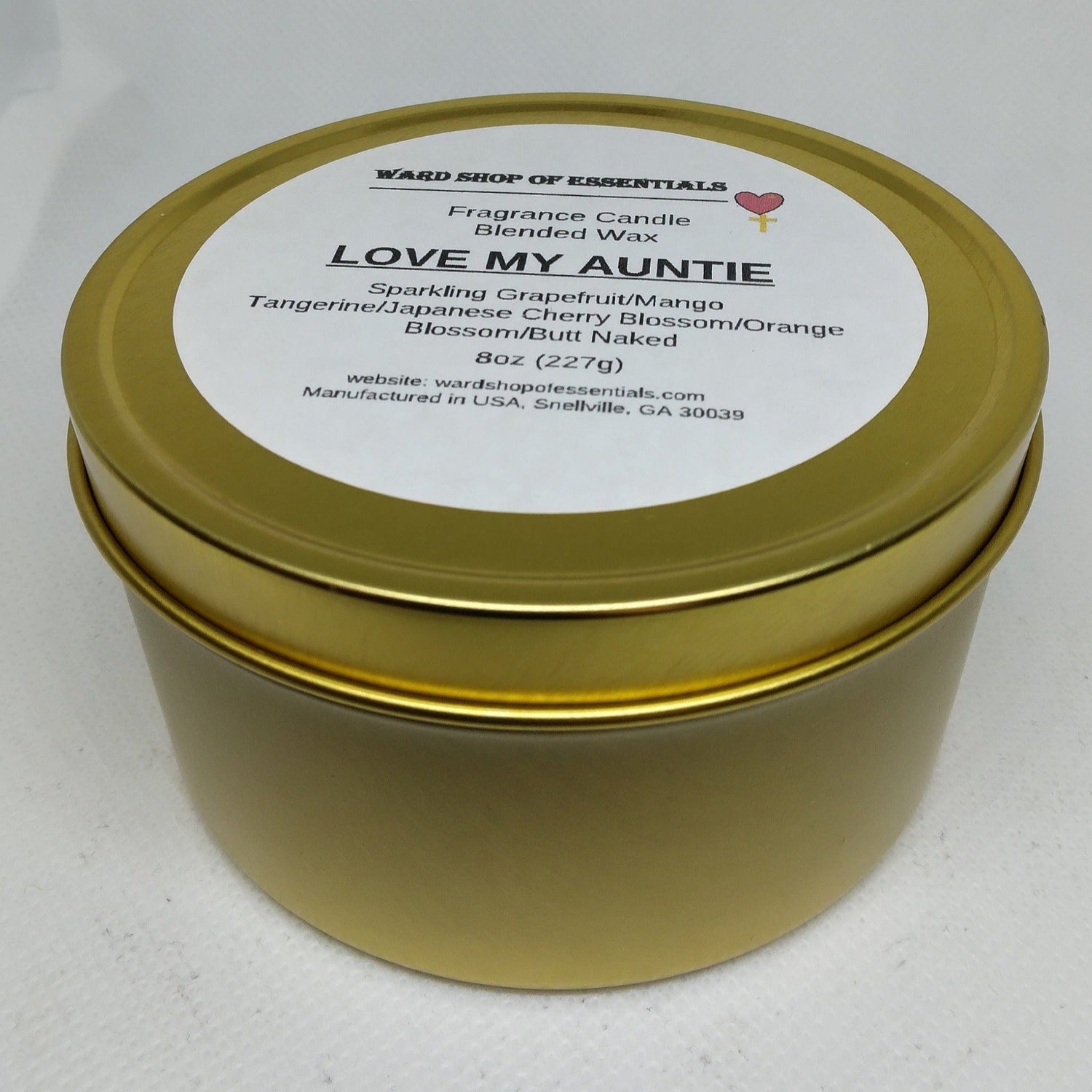 Love My Auntie Fragrance Candle - Ward Shop Of Essentials