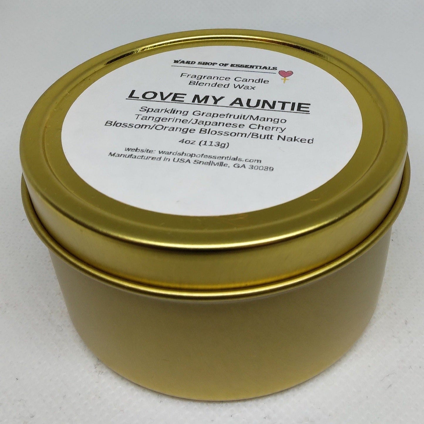 Love My Auntie Fragrance Candle - Ward Shop Of Essentials