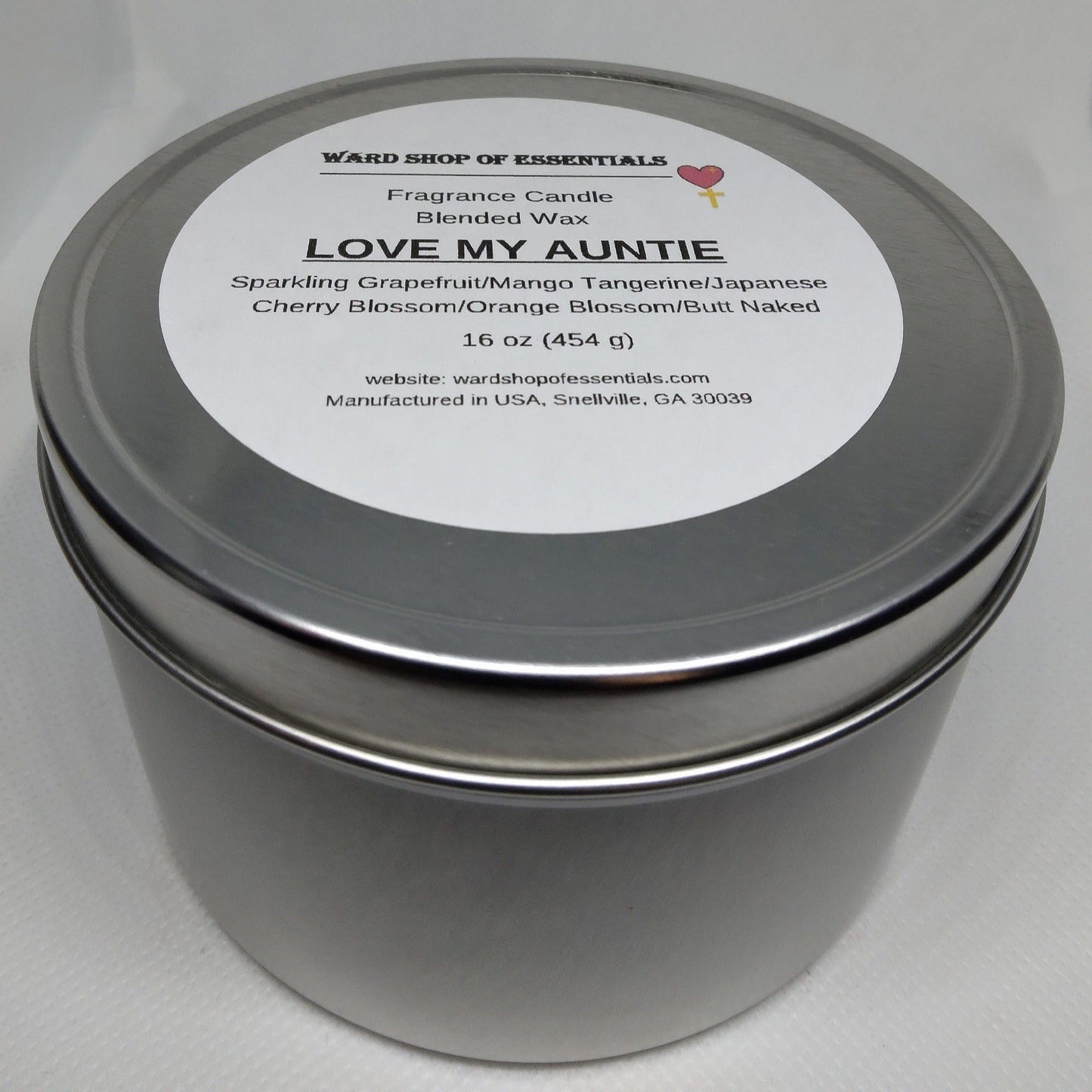 Love My Auntie Fragrance Candle - Ward Shop Of Essentials