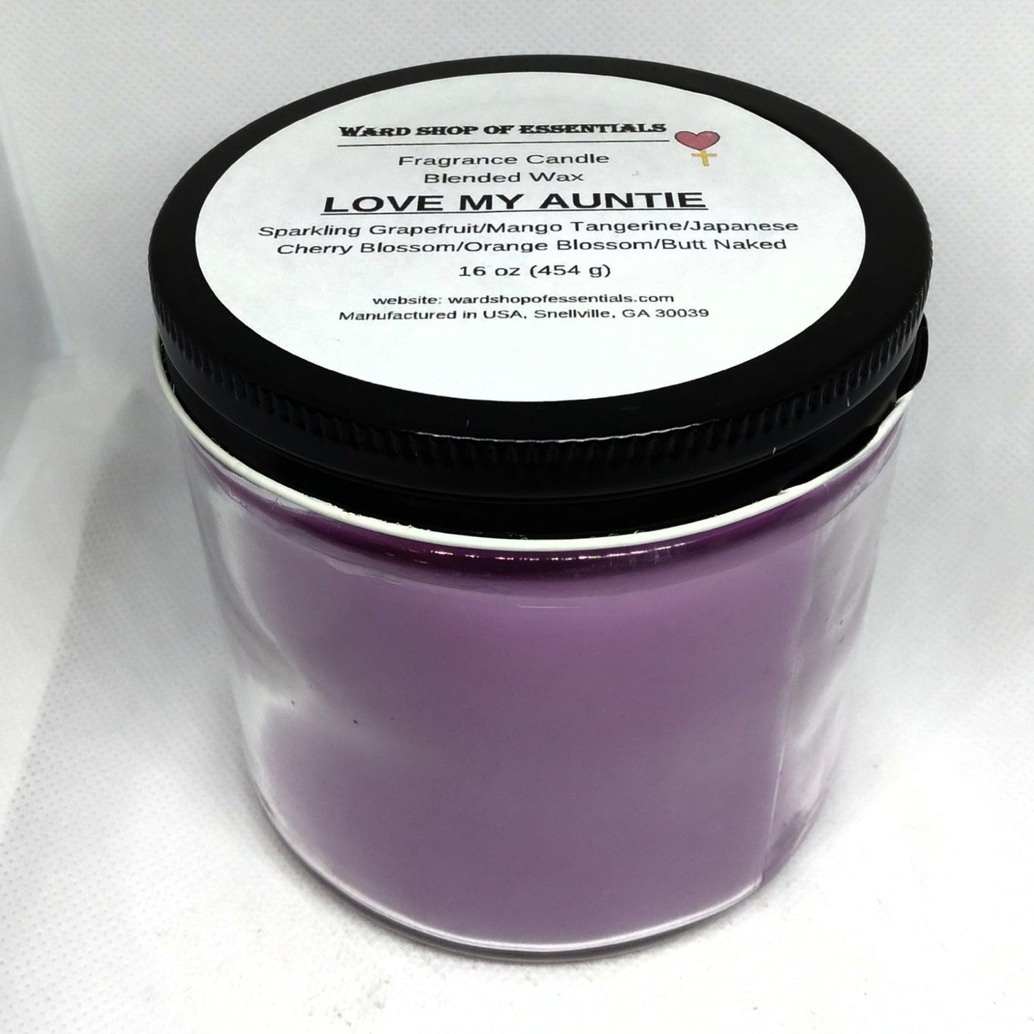 Love My Auntie Fragrance Candle - Ward Shop Of Essentials