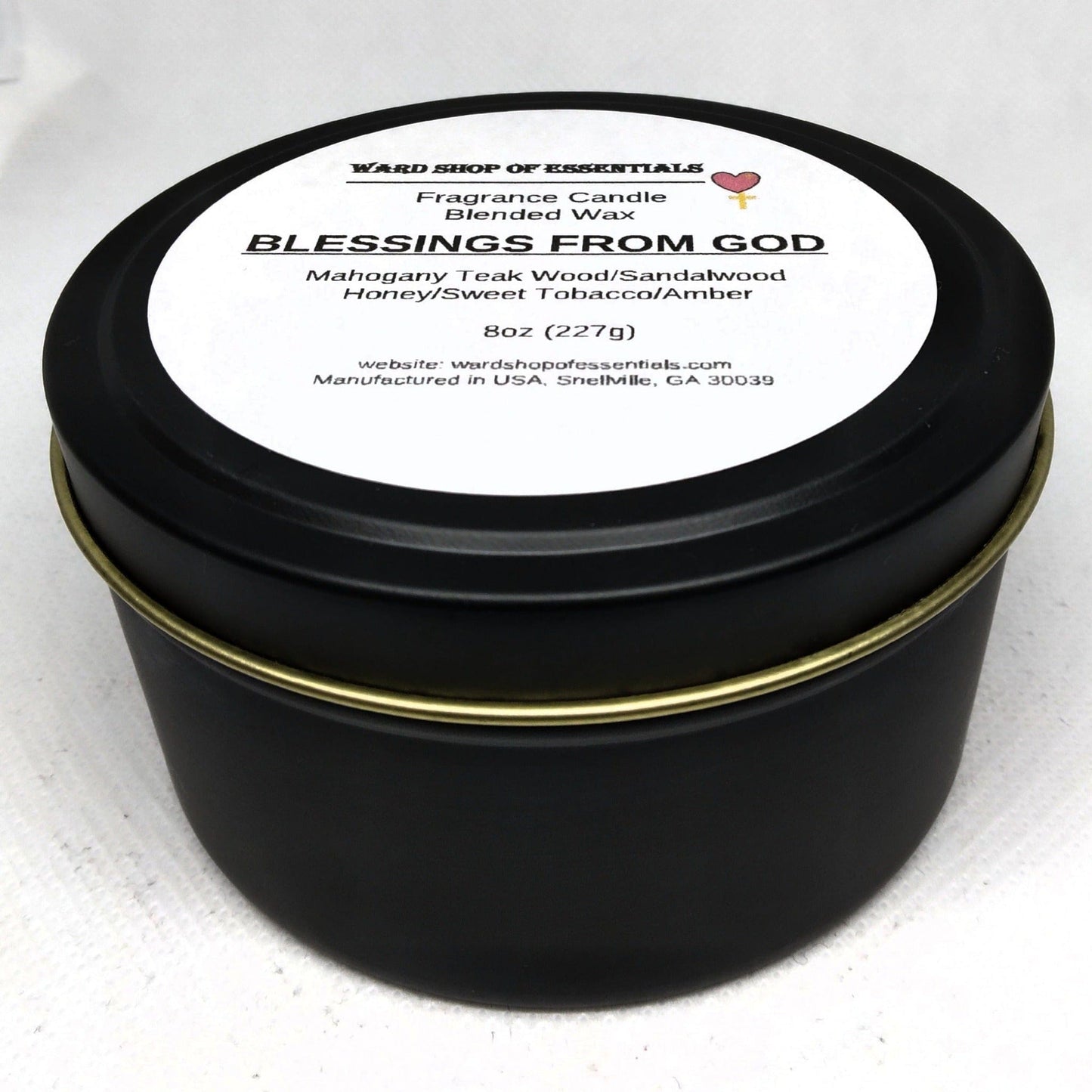 Blessings From God Fragrance Candle - Ward Shop Of Essentials