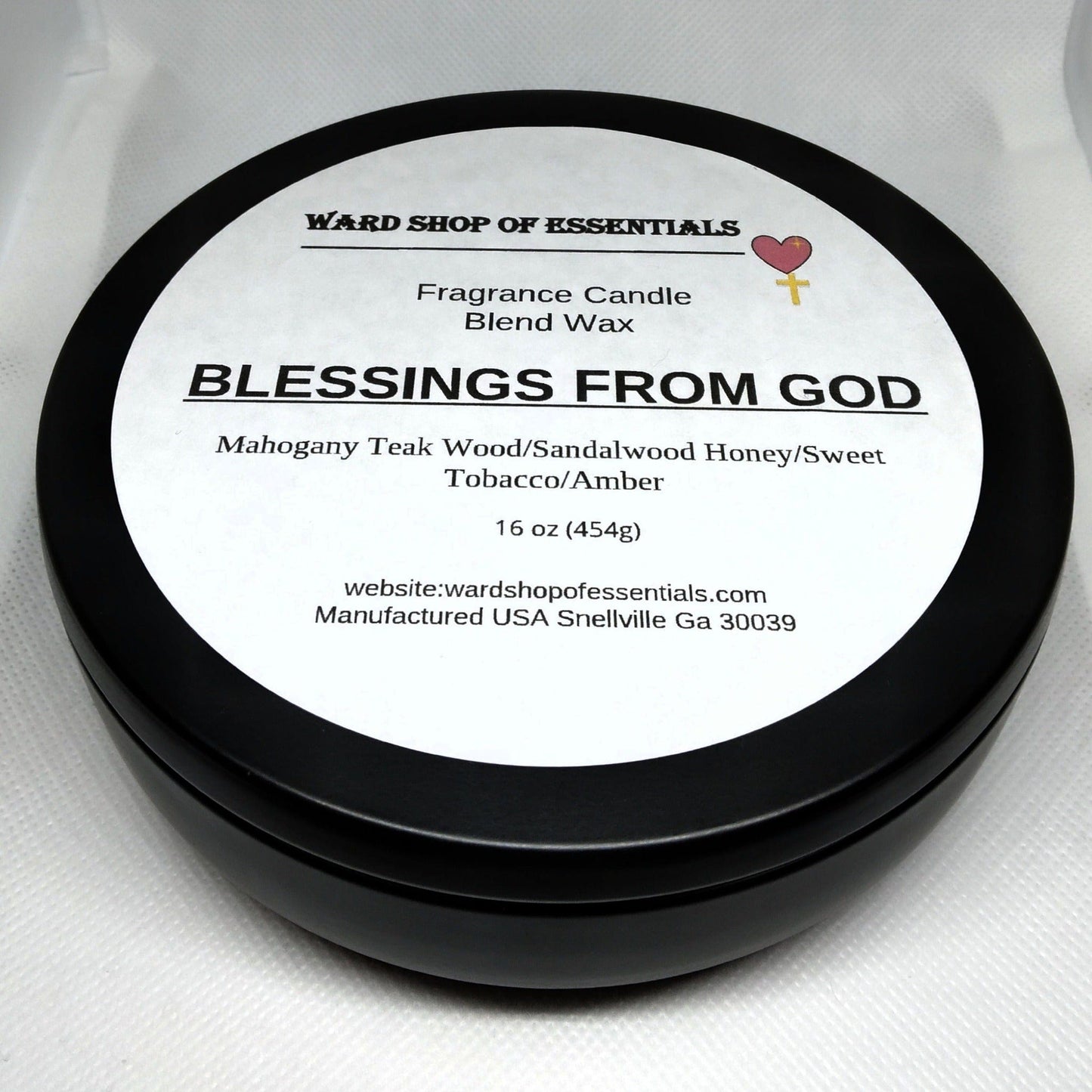 Blessings From God Fragrance Candle - Ward Shop Of Essentials