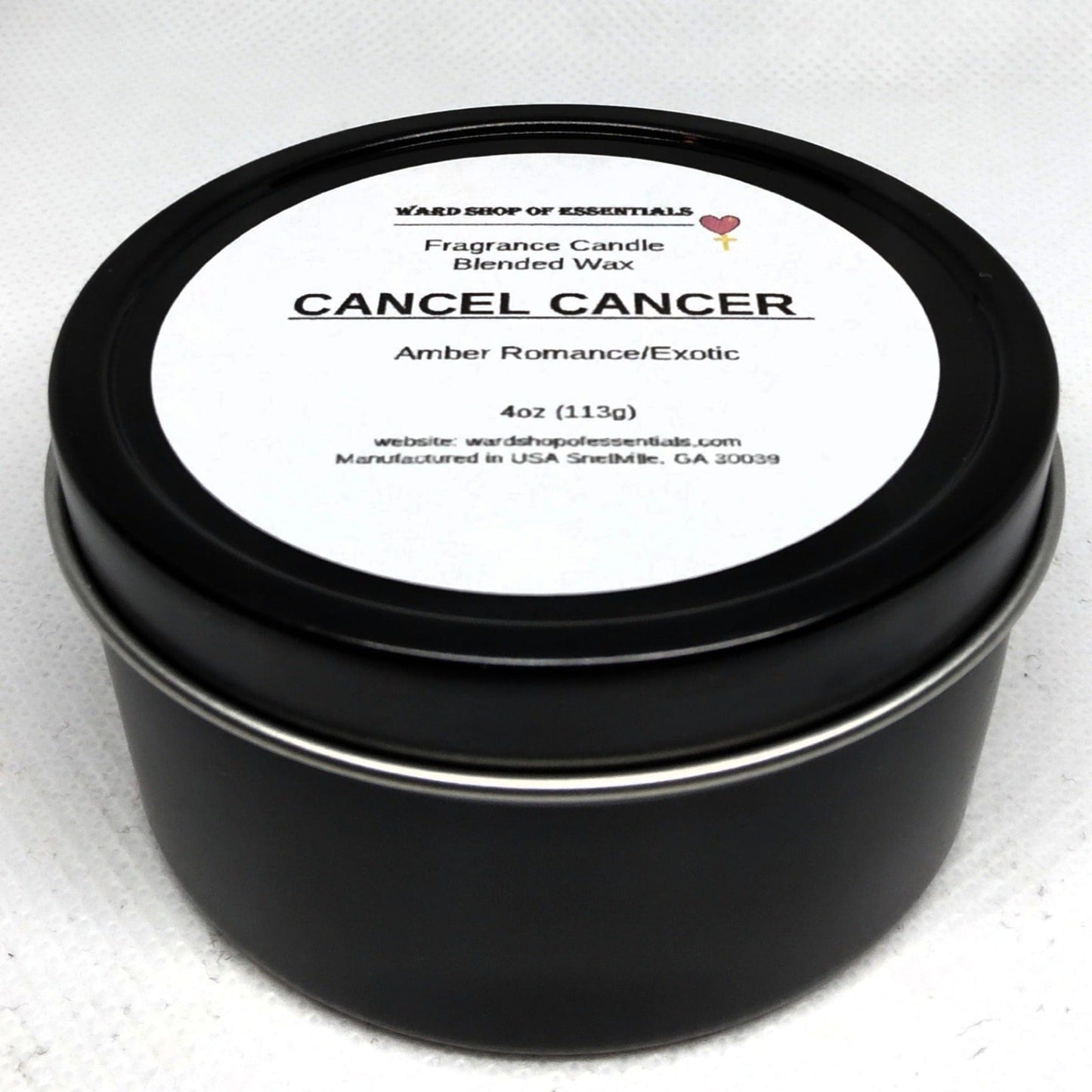 Cancel Cancer Fragrance Candle - Ward Shop Of Essentials