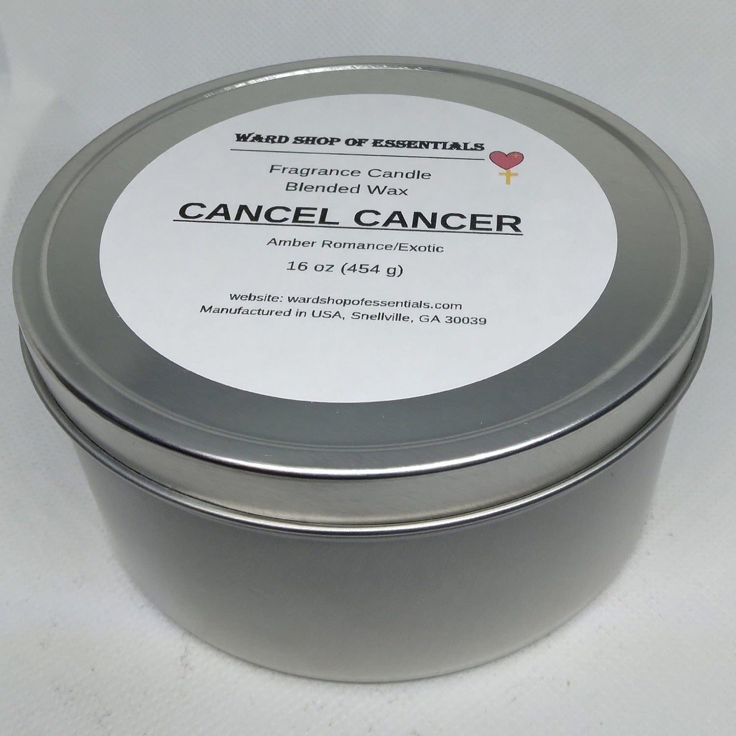 Cancel Cancer 2 Wick Candle - Ward Shop Of Essentials