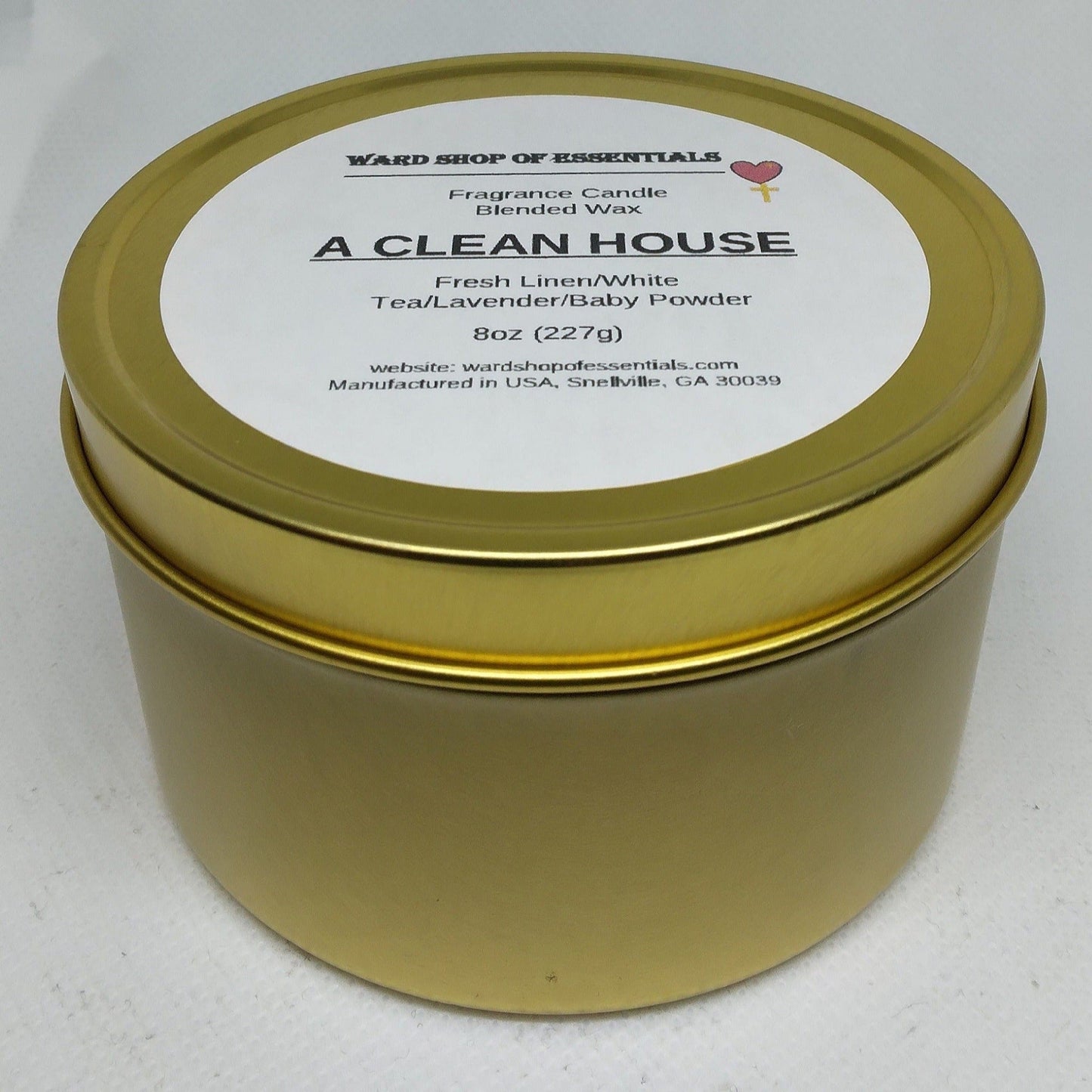 A Clean House Fragrance  Candle - Ward Shop Of Essentials