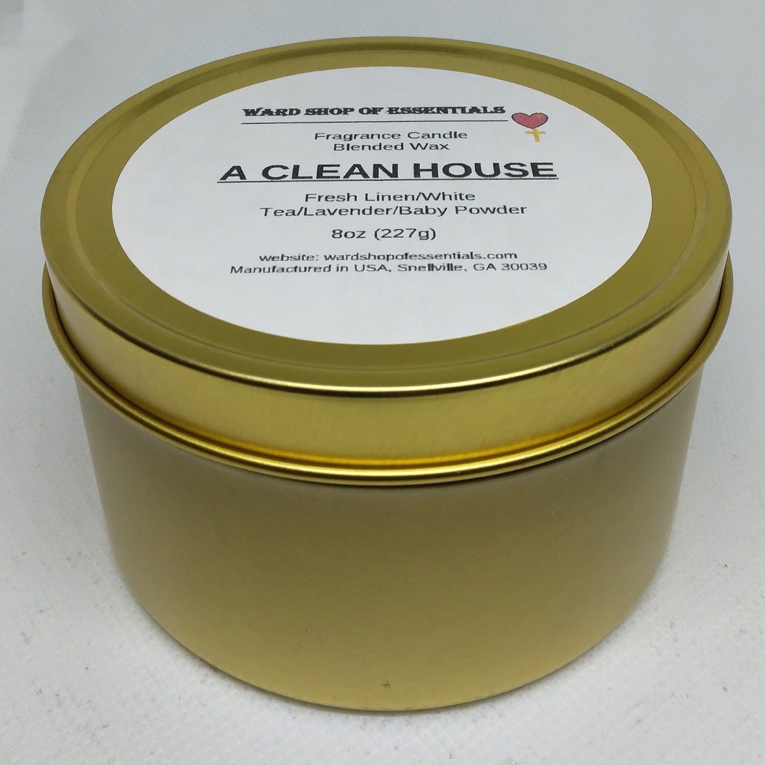 A Clean House Fragrance  Candle - Ward Shop Of Essentials